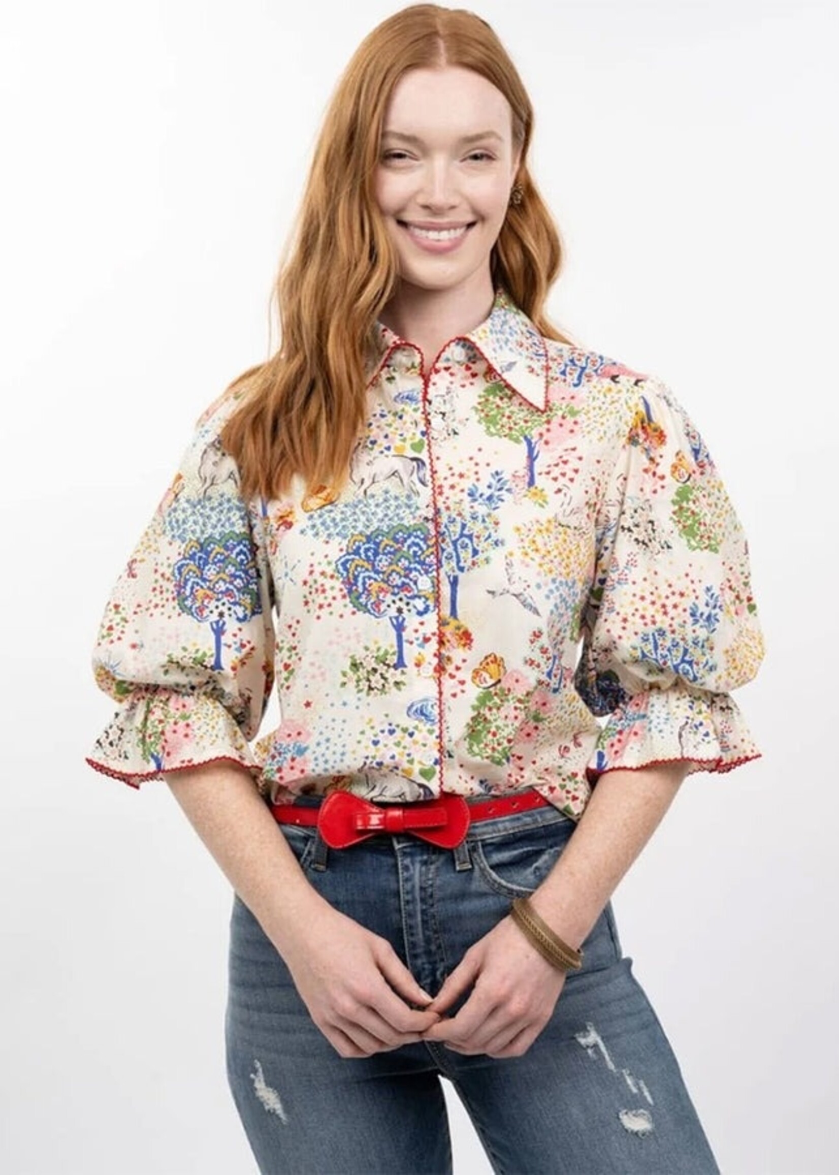 Ivy Jane Whimsical Top Multi