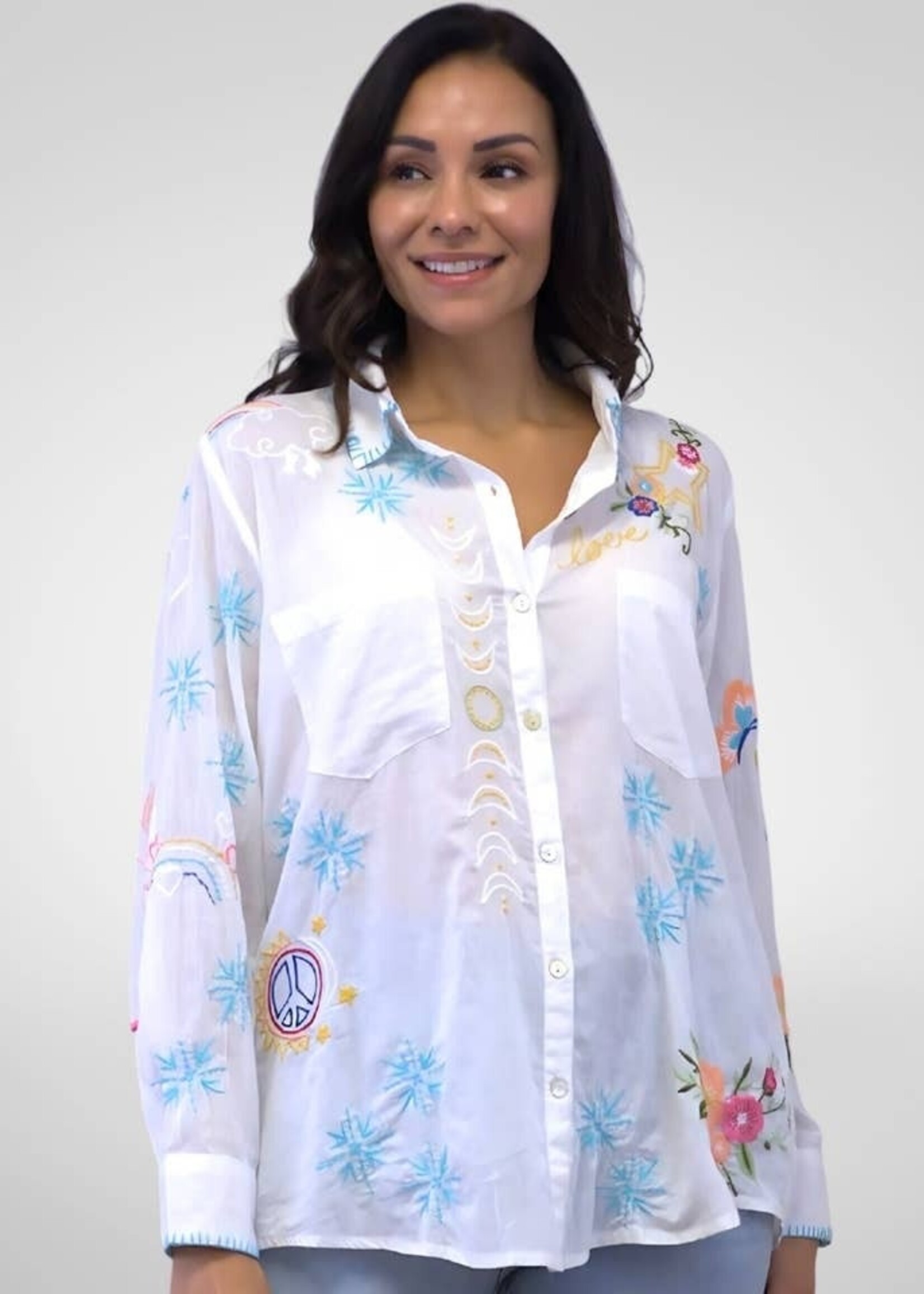 Rachelle Shirt White