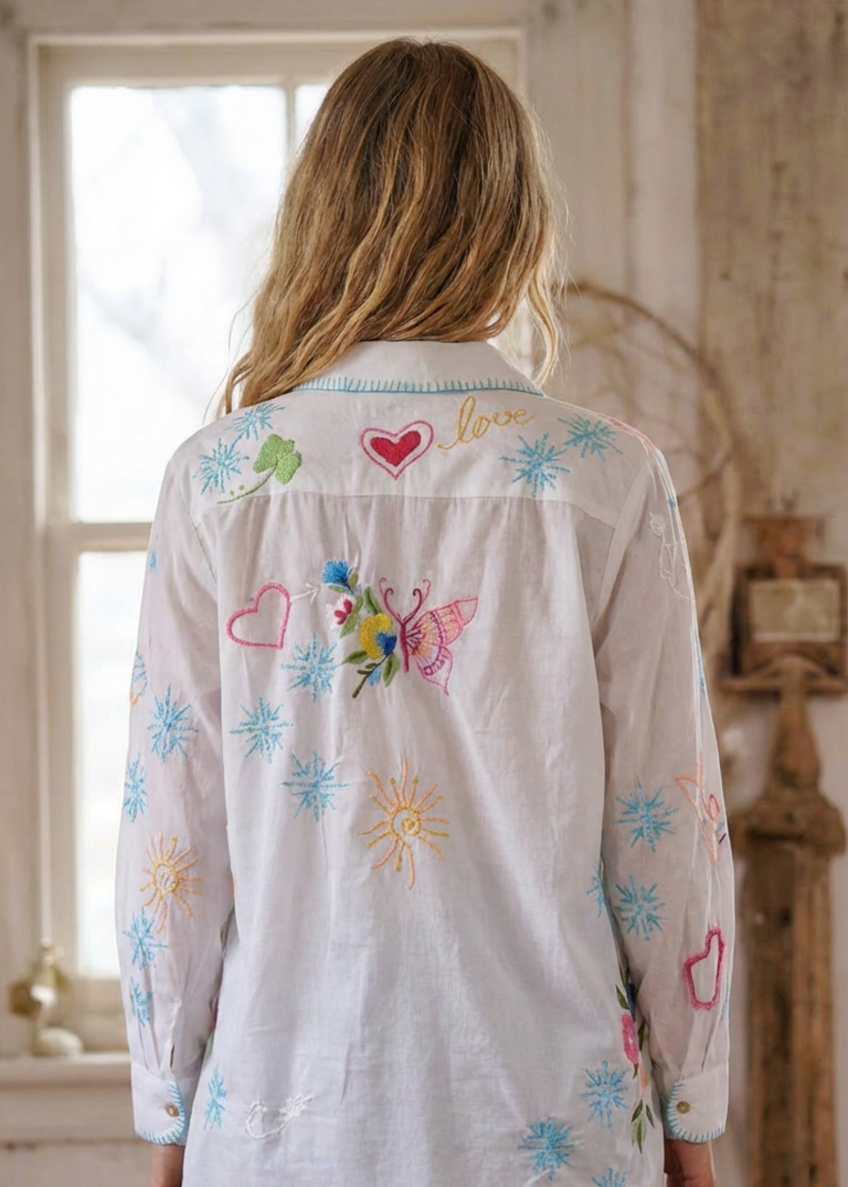 Rachelle Shirt White