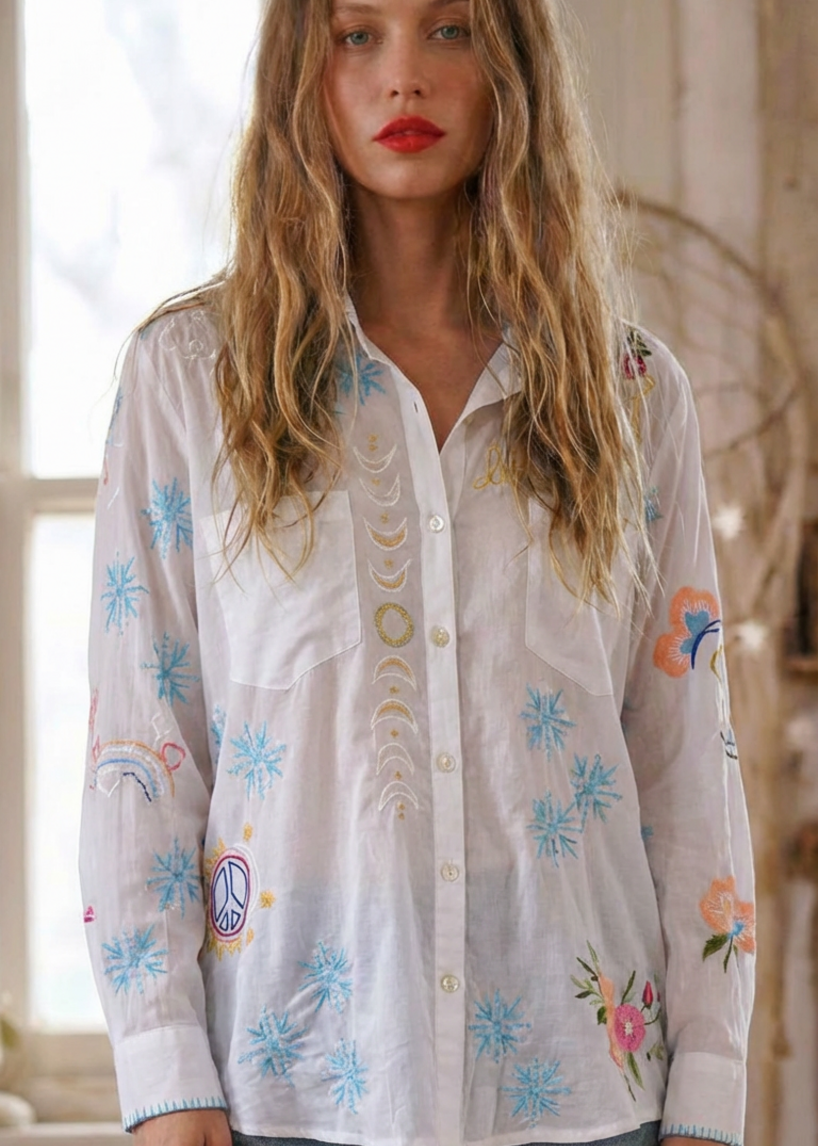 Rachelle Shirt White