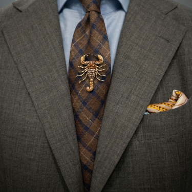 scorpion pin as tie tack 2026 brooch trends the periwinkle shoppe