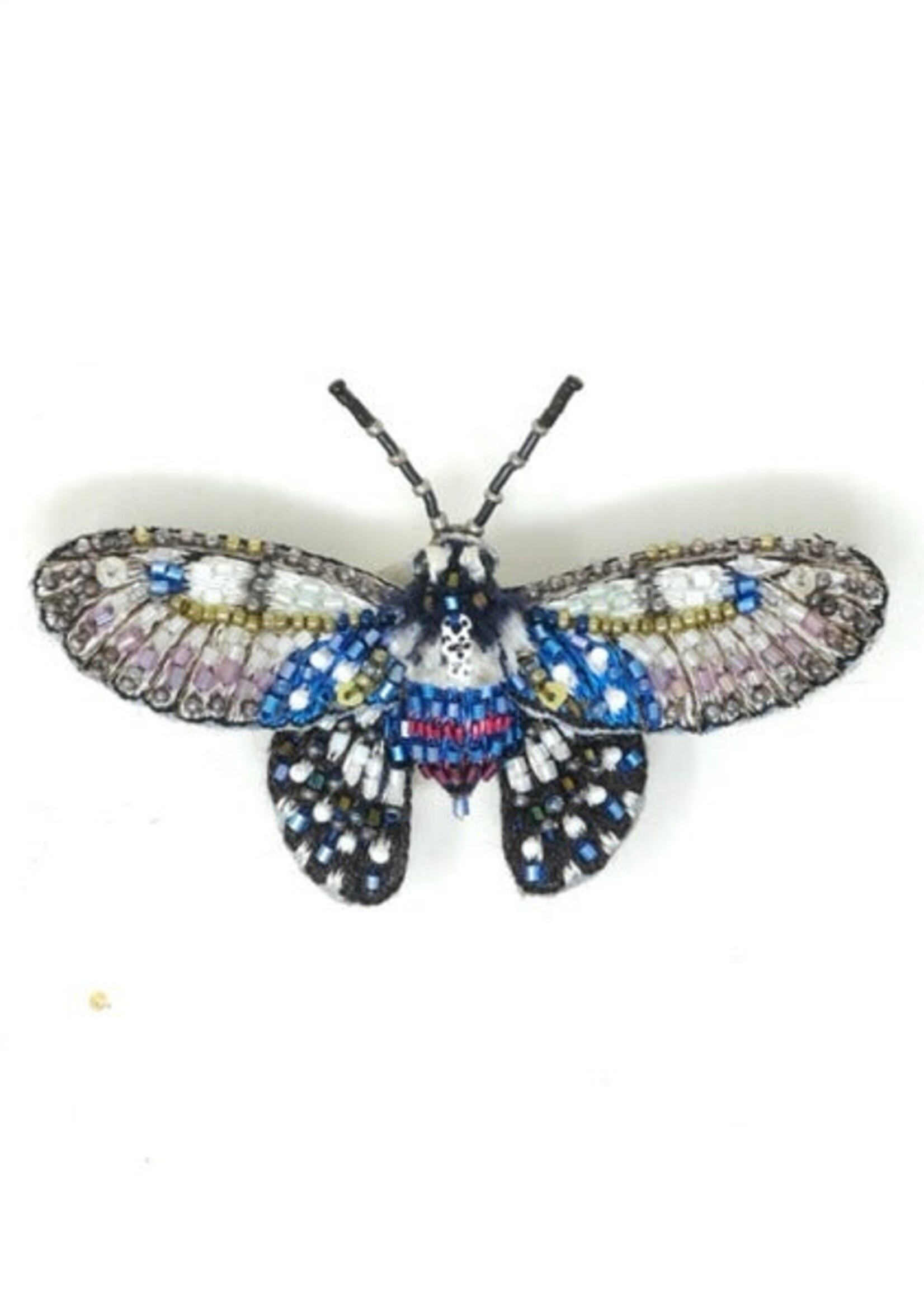 Trovelore Borneo Birdwing Brooch Pin Handmade