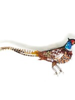 Trovelore Common Pheasant Brooch Pin Handmade PREORDER