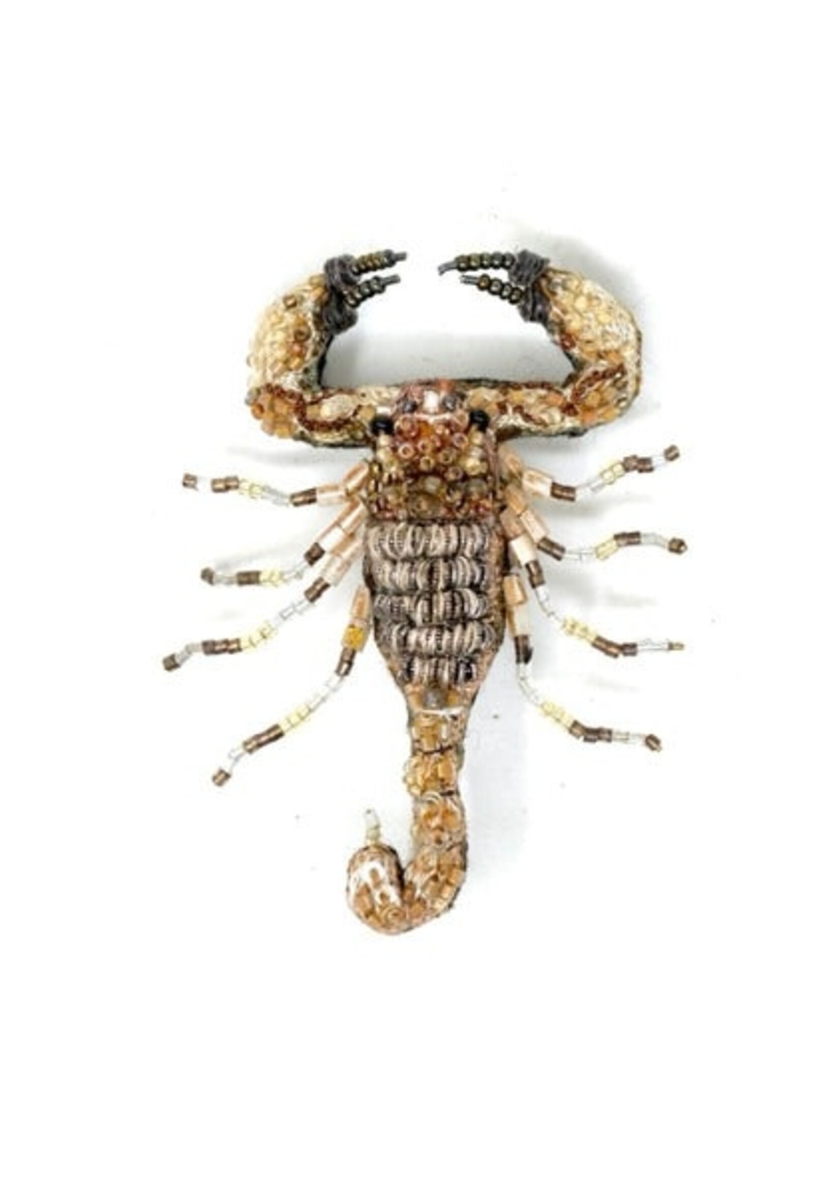 Trovelore Desert Scorpion Brooch Pin Handmade PREORDER