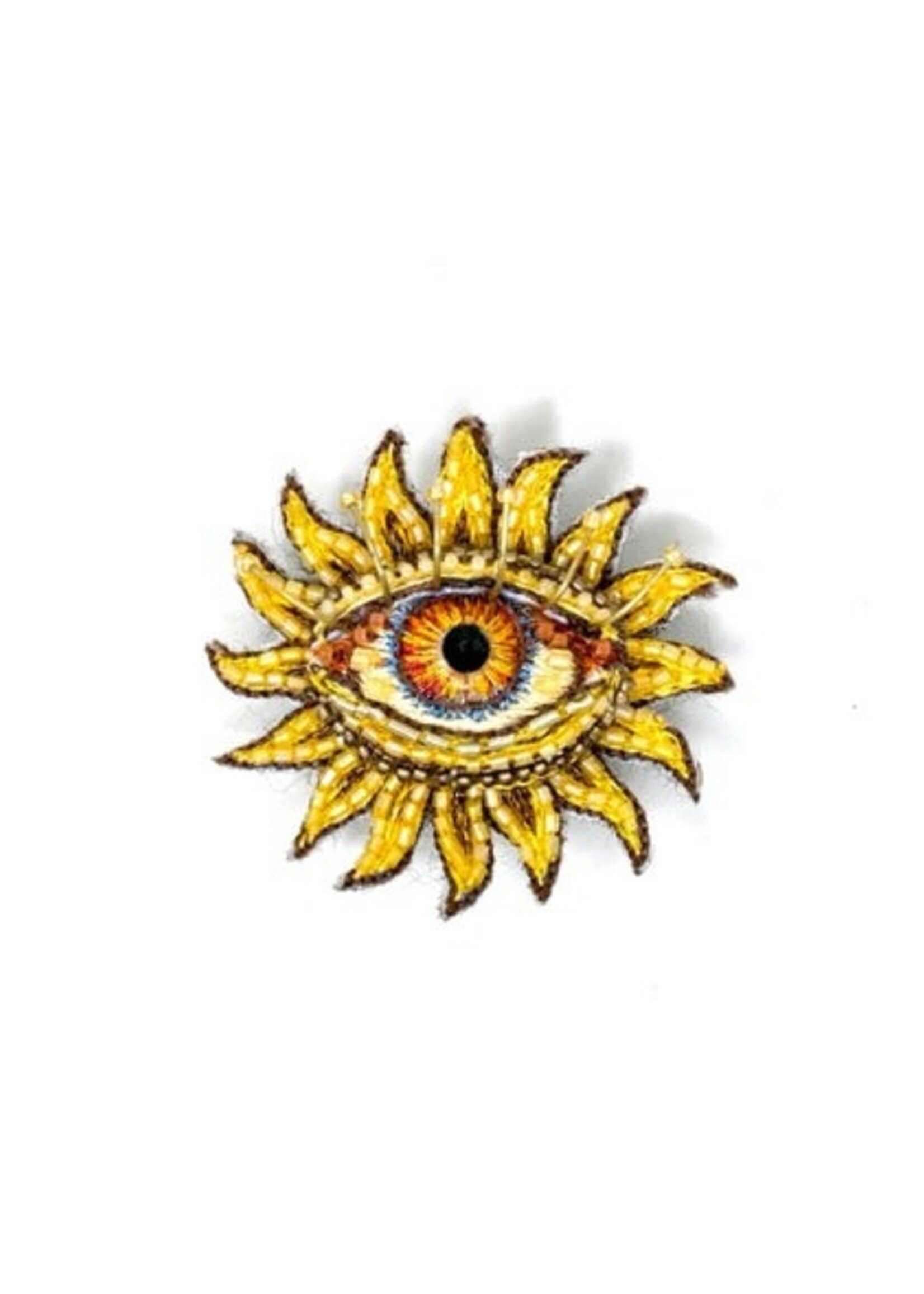 Trovelore Eternal Sunshine Brooch Pin Handmade