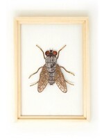 Trovelore Fly On The Wall Beaded Art Handmade