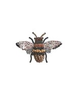Trovelore Honey Bee Brooch Pin Handmade PREORDER