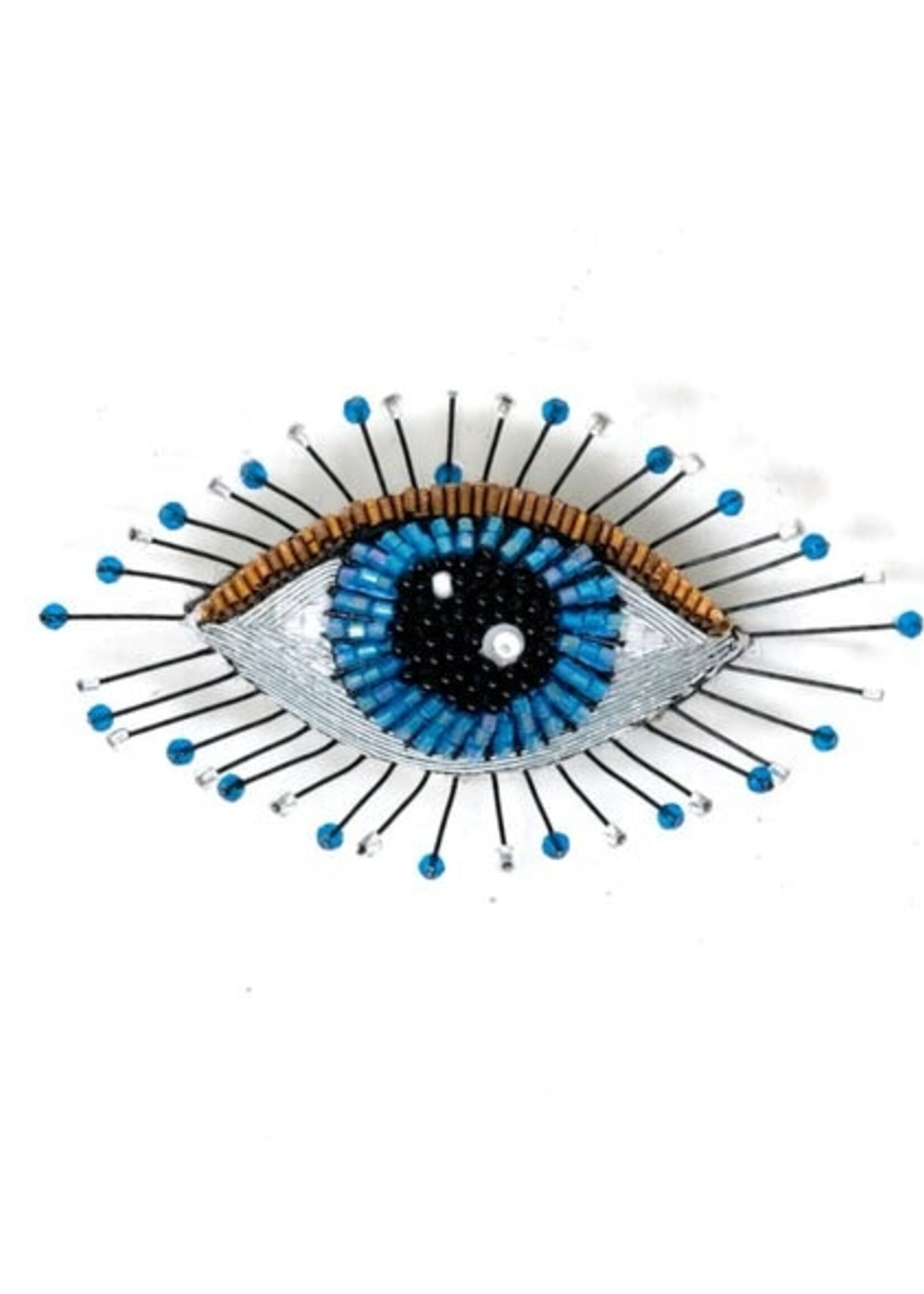 Trovelore Lapis Eye Pin Handmade