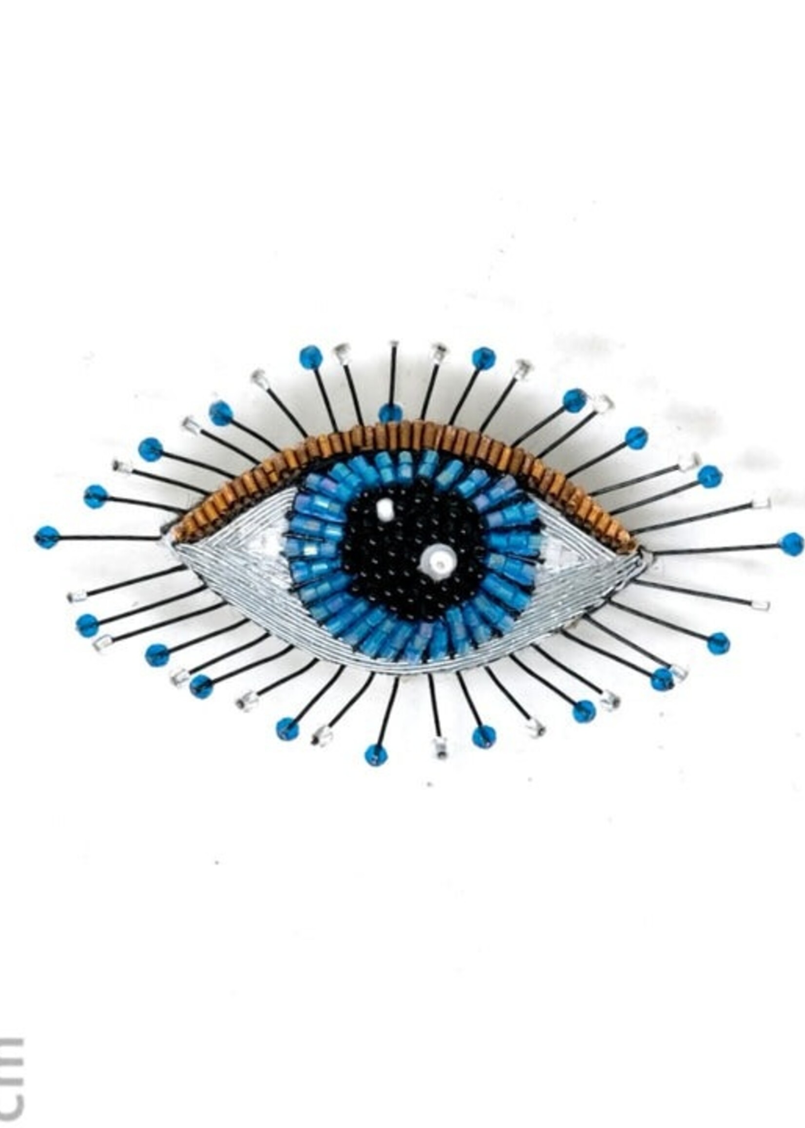 Trovelore Lapis Eye Pin Handmade