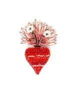 Trovelore Sacred Bloom Brooch Pin Handmade