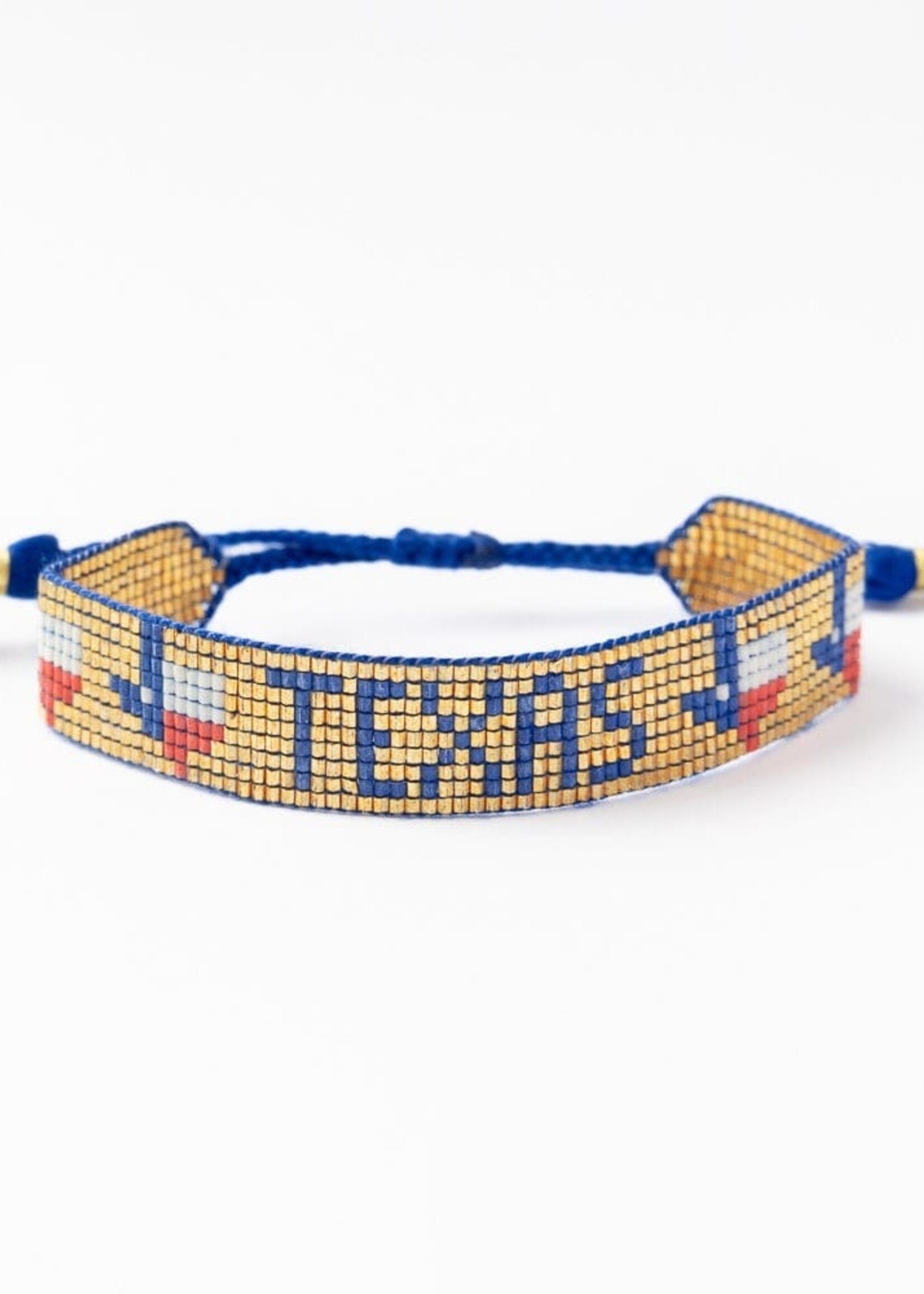 Ink + Alloy Gabby Texas Beaded Bracelet