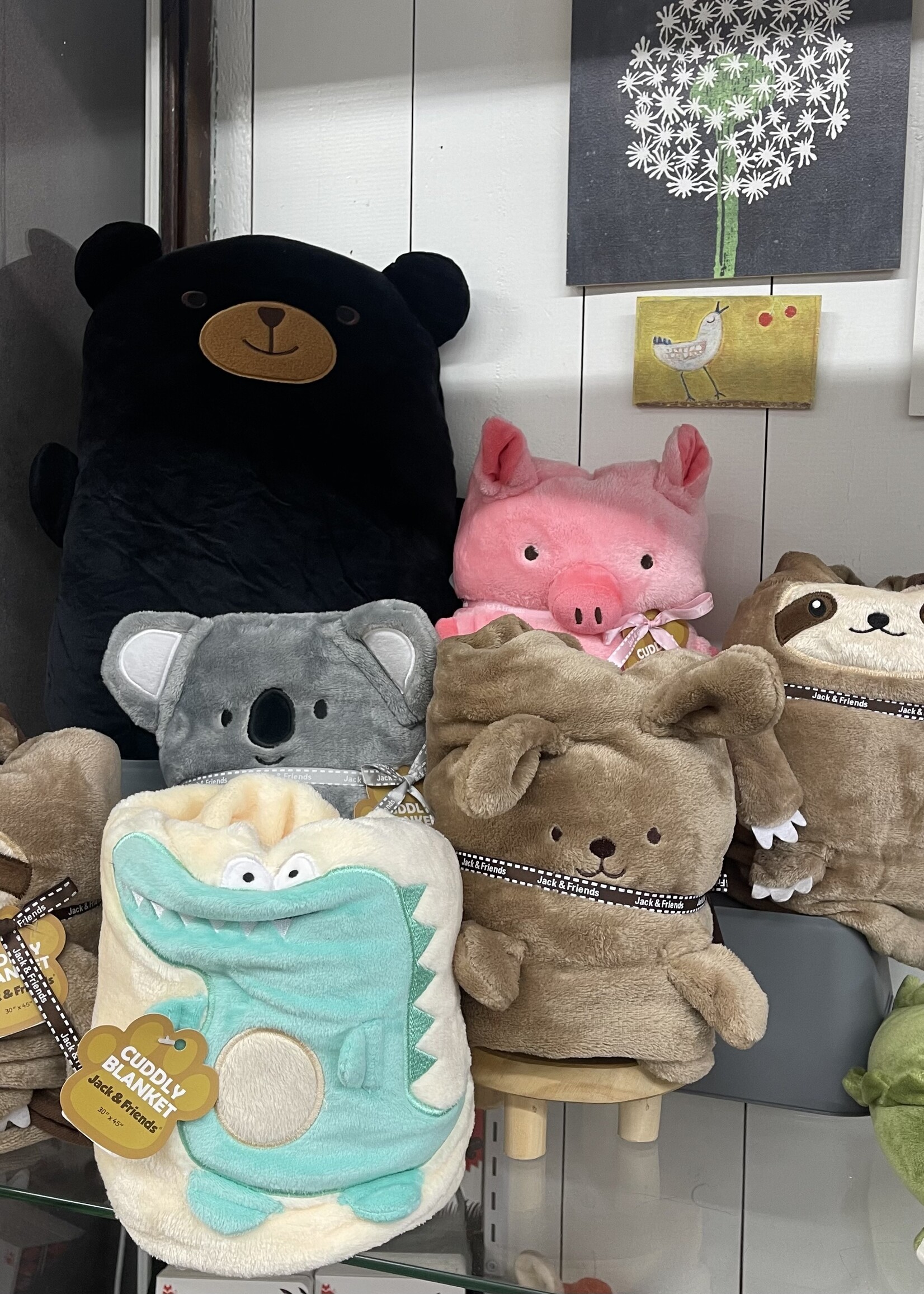 Cuddly Animal Blanket