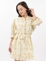 Ivy Jane, Uncle Frank & Sister Mary Trellis Flowers Dress
