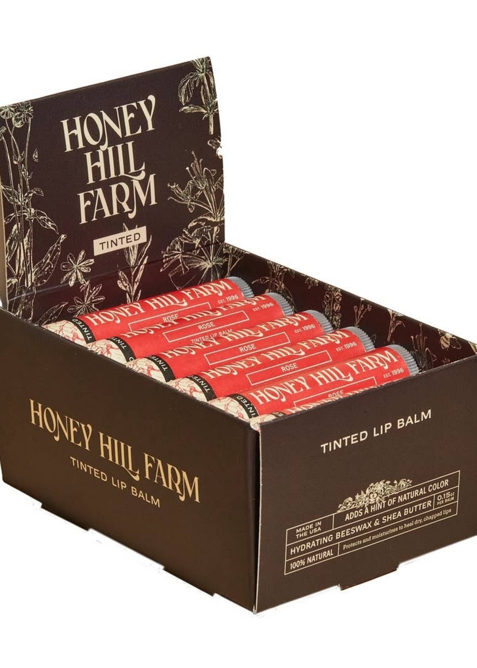 Honey Hills Farm Hibiscus Tinted Lip Balm