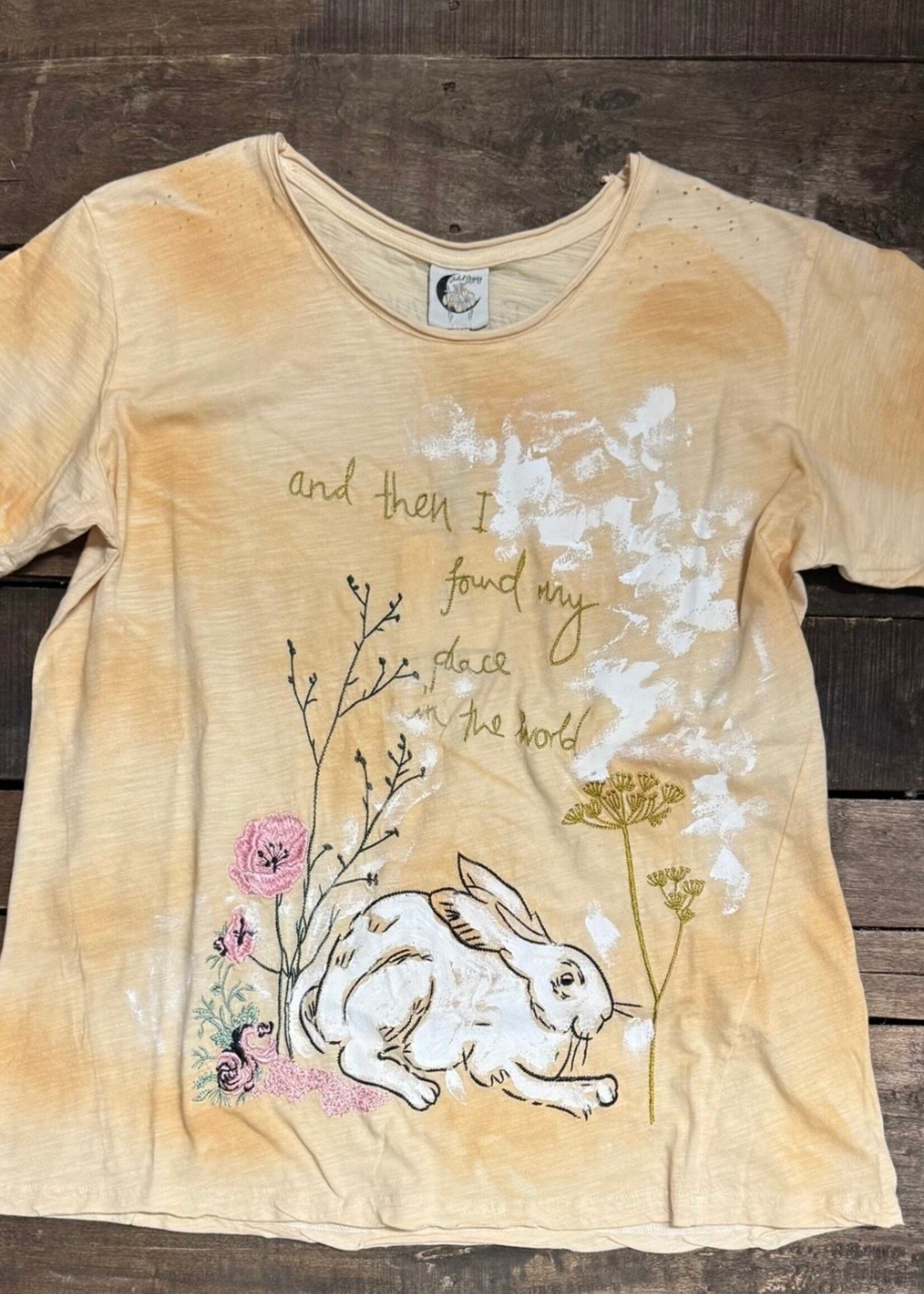 Jaded Gypsy Clothing Moon Dance Tee My Place Rabbit