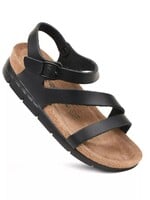 Aerothotic Arch Support Leather Platform Sandal