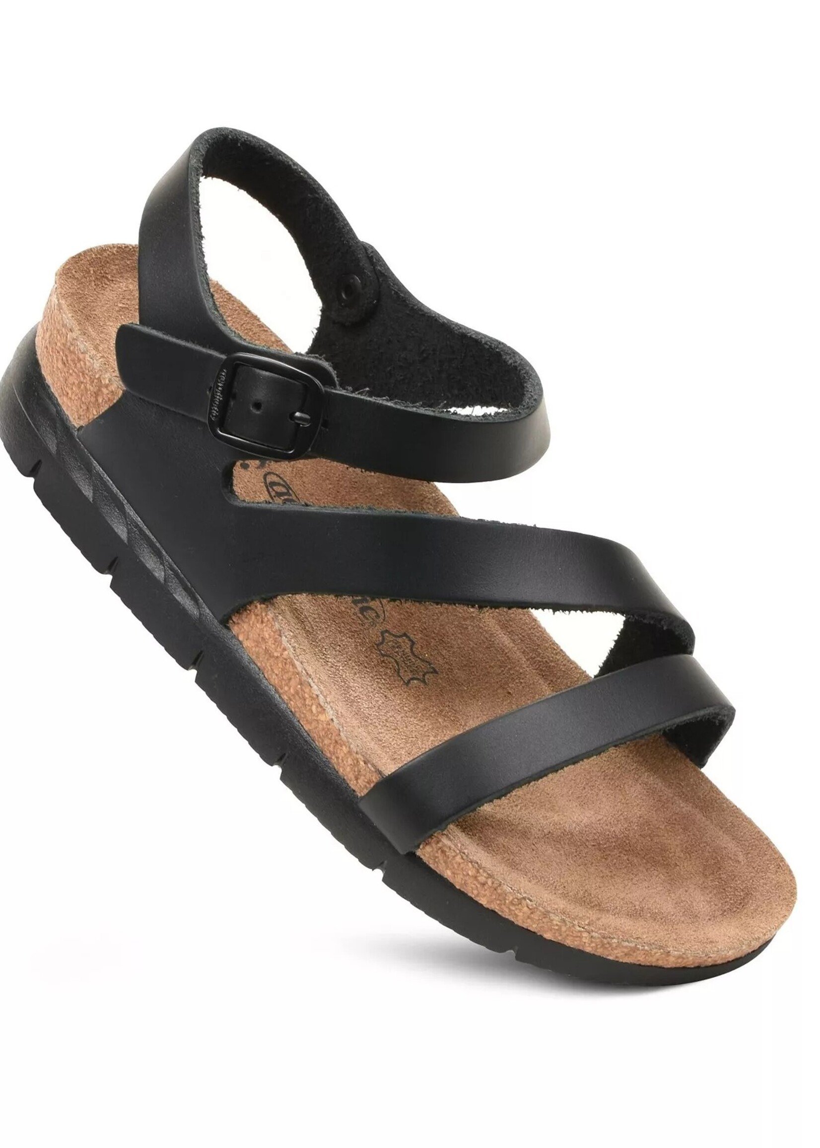 Aerothotic Arch Support Leather Platform Sandal