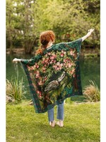 Market of Stars Daydreamer Goddess Duster Kimono Roses & Rabbits