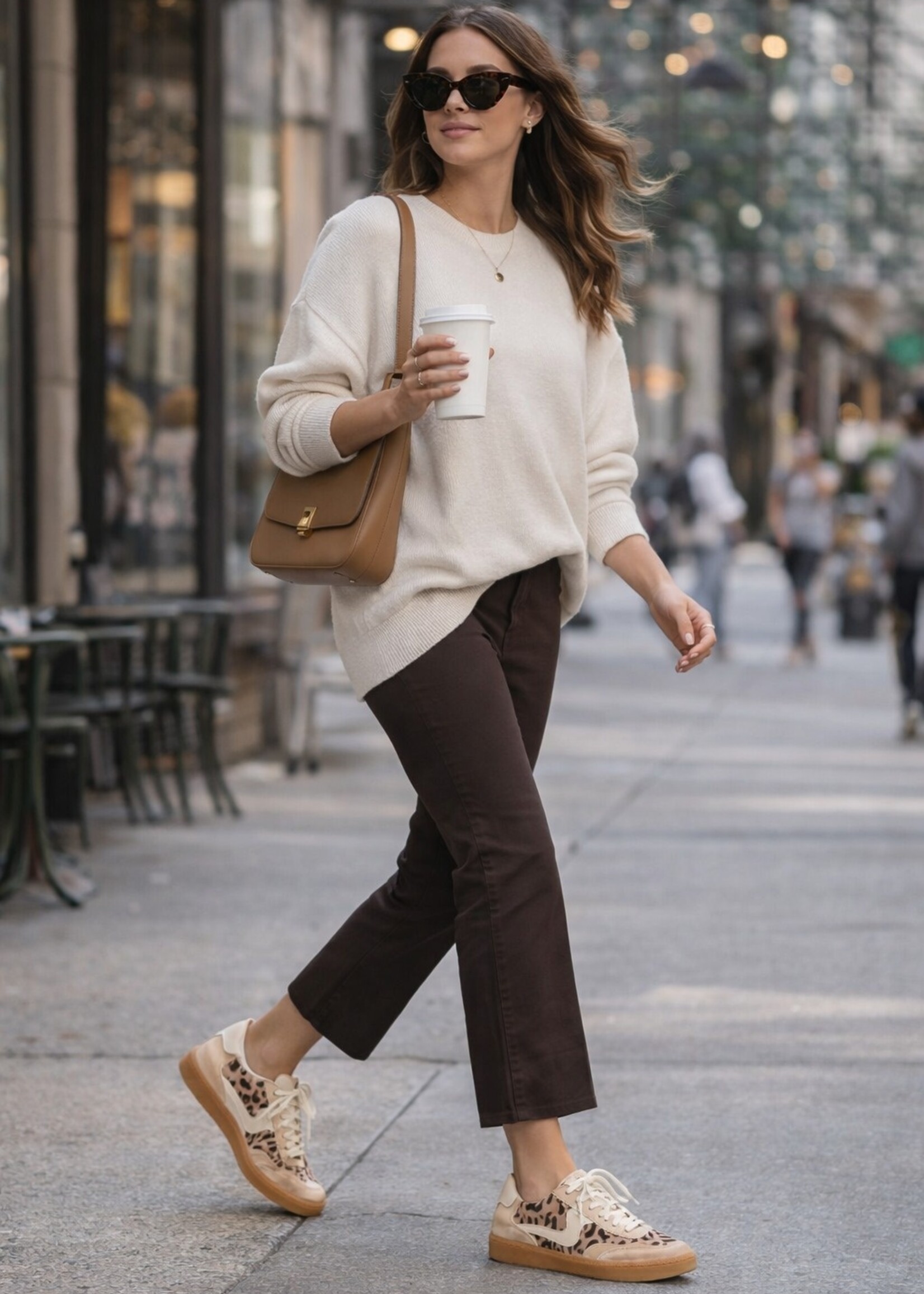 Dolce Vita Dolce Vita Notice Sneakers LT Leopard Suede Leather