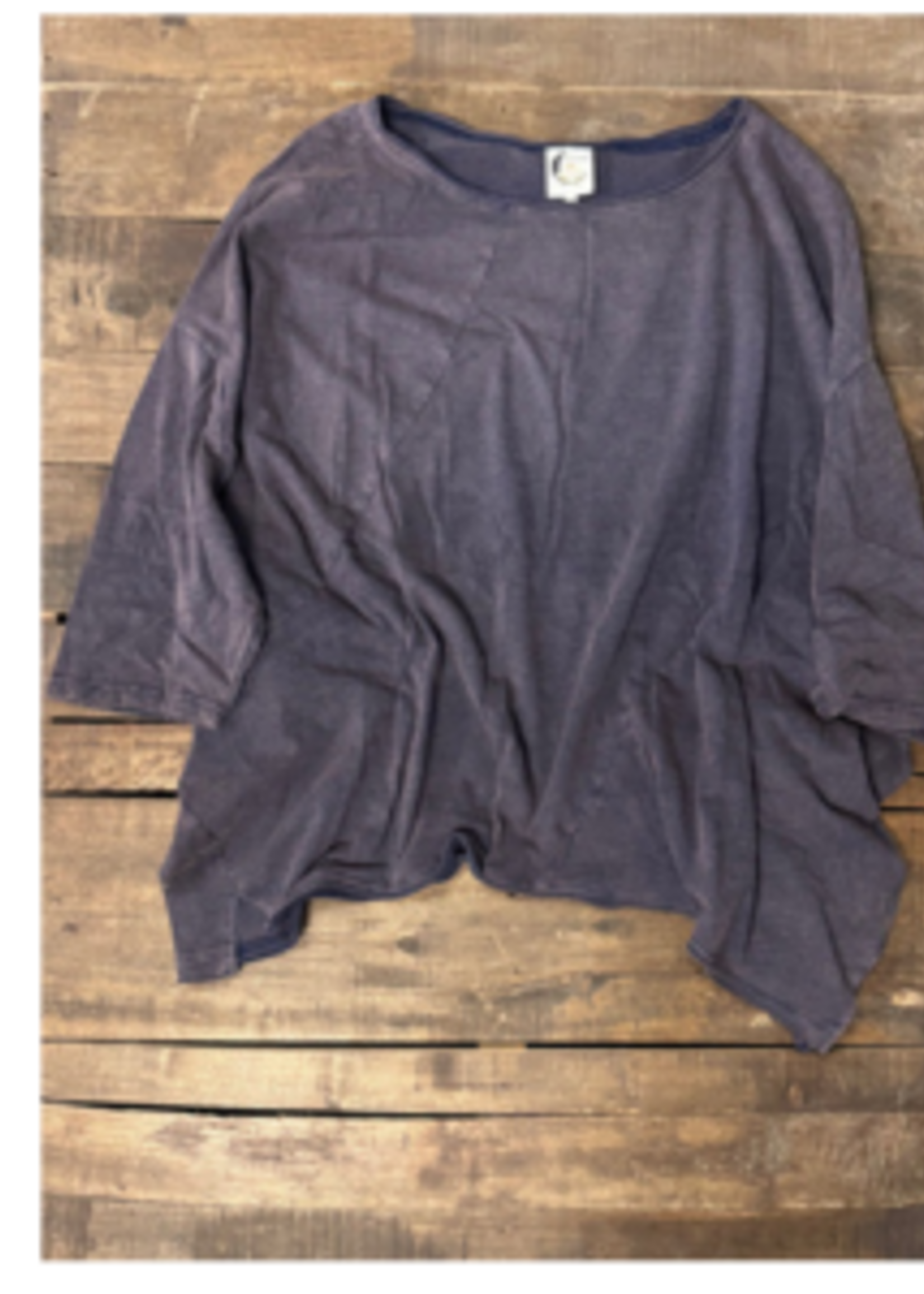 Jaded Gypsy Clothing Be Free Top Vintage Indigo One Size