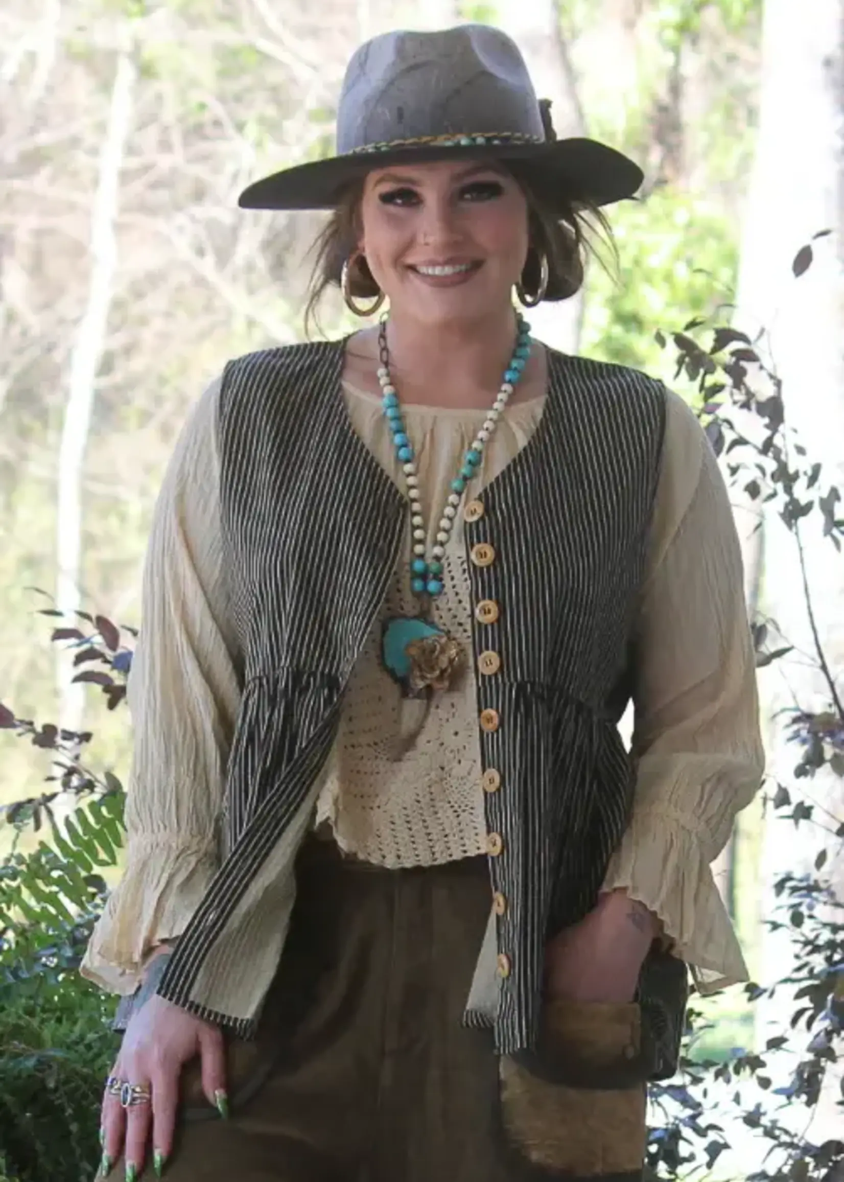 Jaded Gypsy Clothing Celestial Drift Top