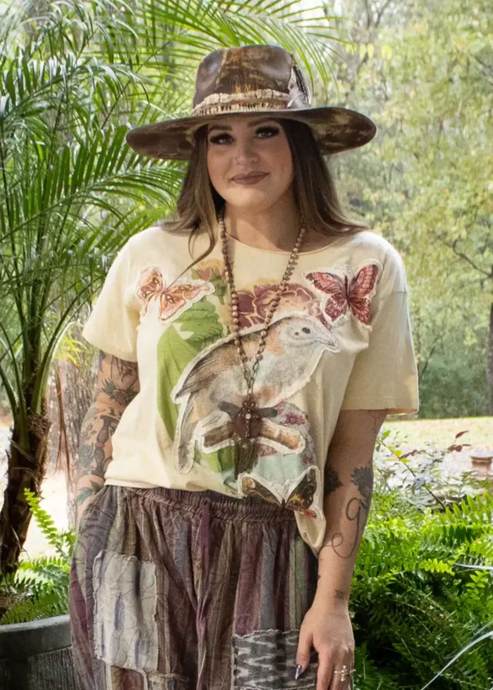 Jaded Gypsy Clothing Moon Dance Tee Willow Whisper