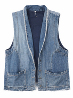 Jaded Gypsy Clothing Spellbound Vest  Medium Chambray May PREORDER