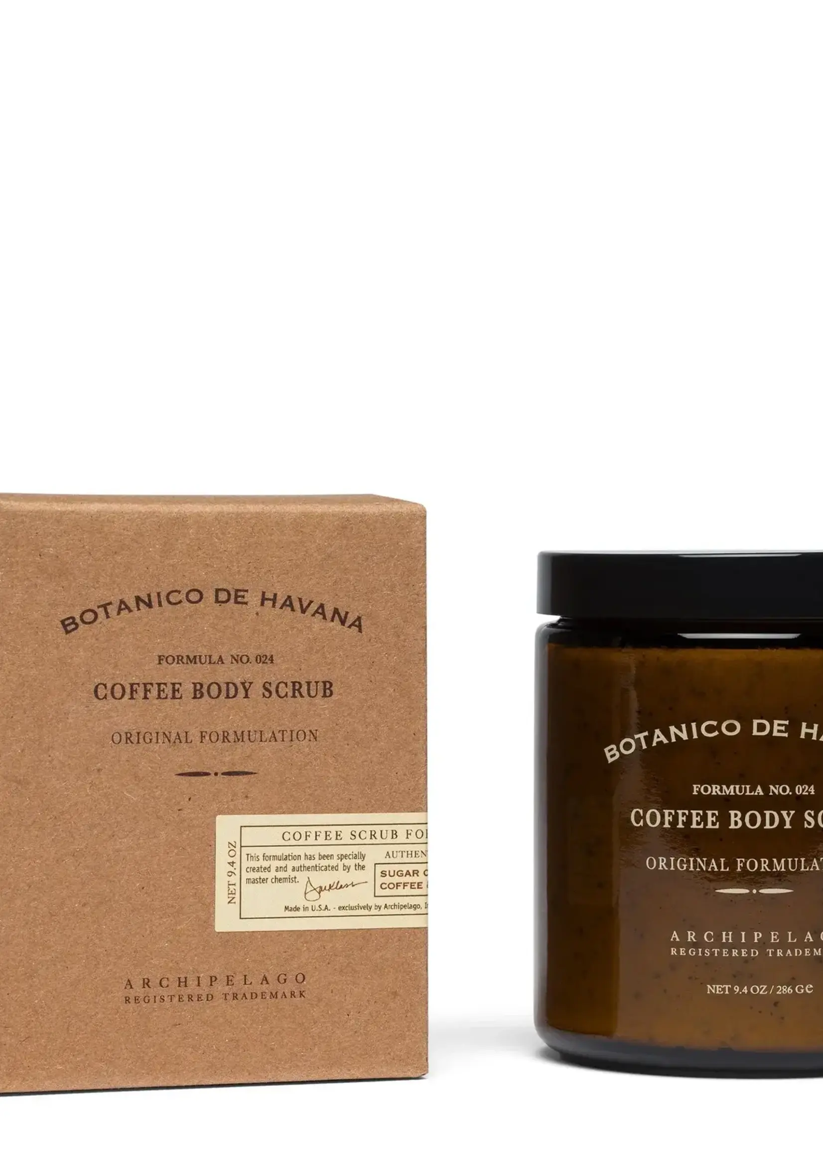 Archipelago Botanicals Botanico De Havana Coffee Body Scrub