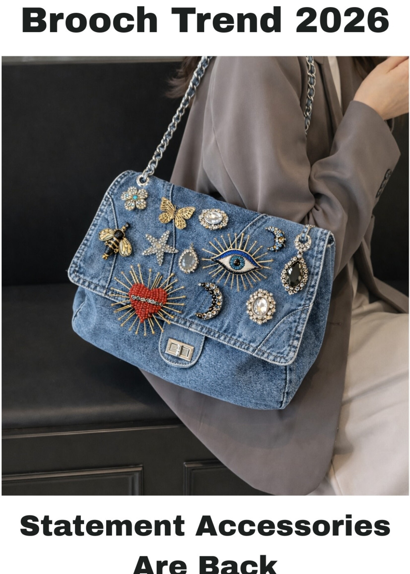 Trovelore Flying Angels Brooch Pin