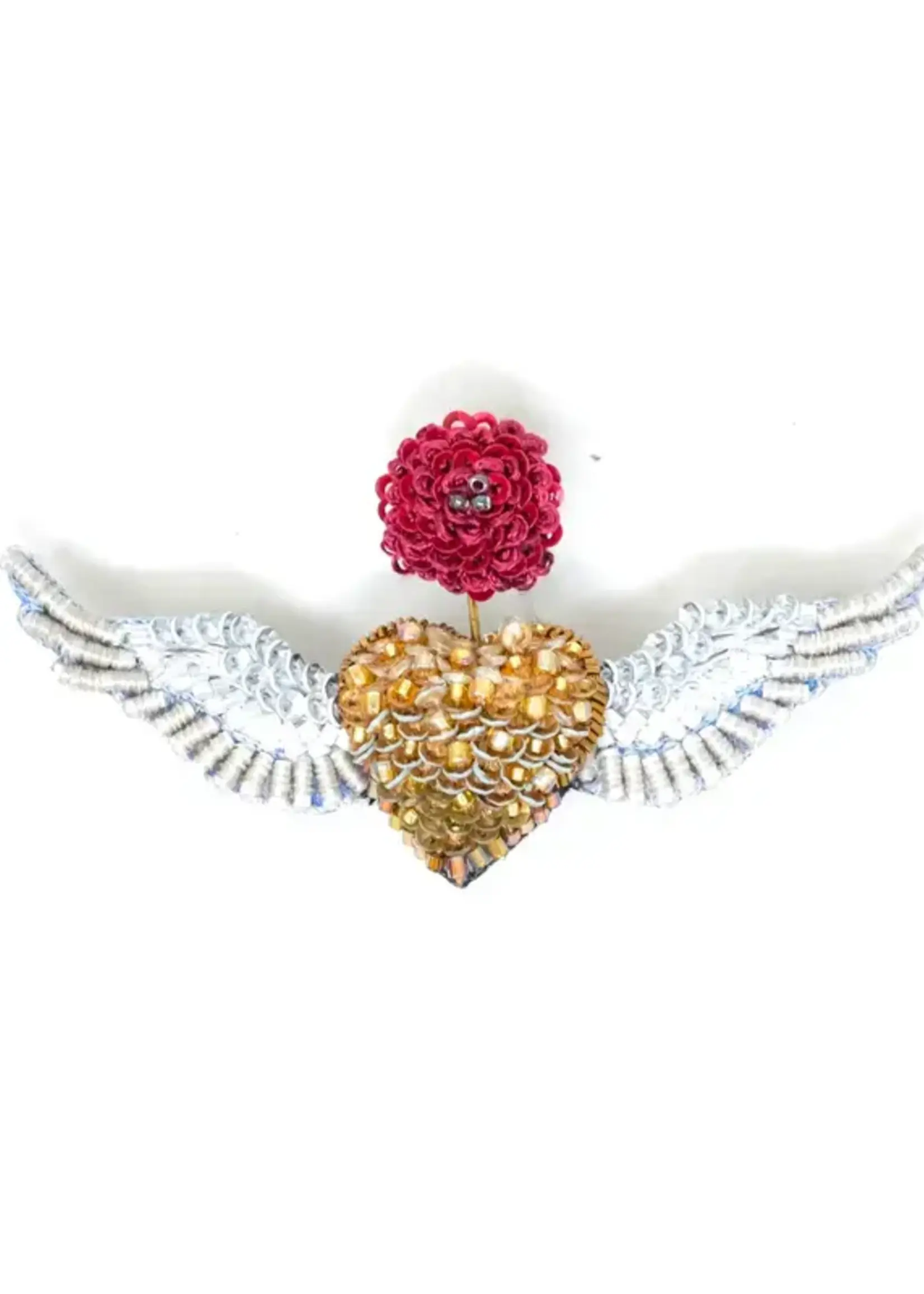 Trovelore Flying Angels Brooch Pin