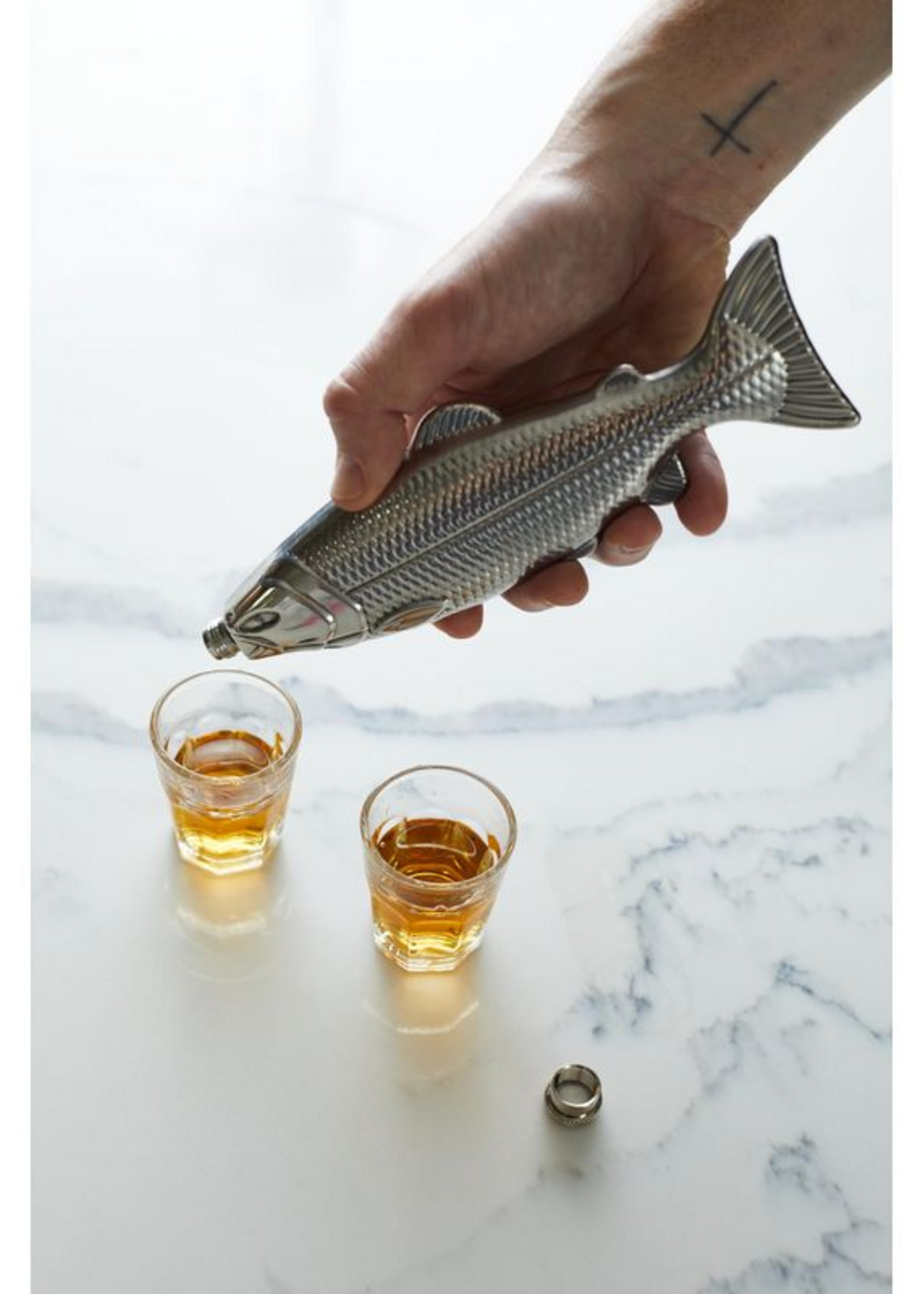 Gentlemen's Hardware GH Fish Hip Flask
