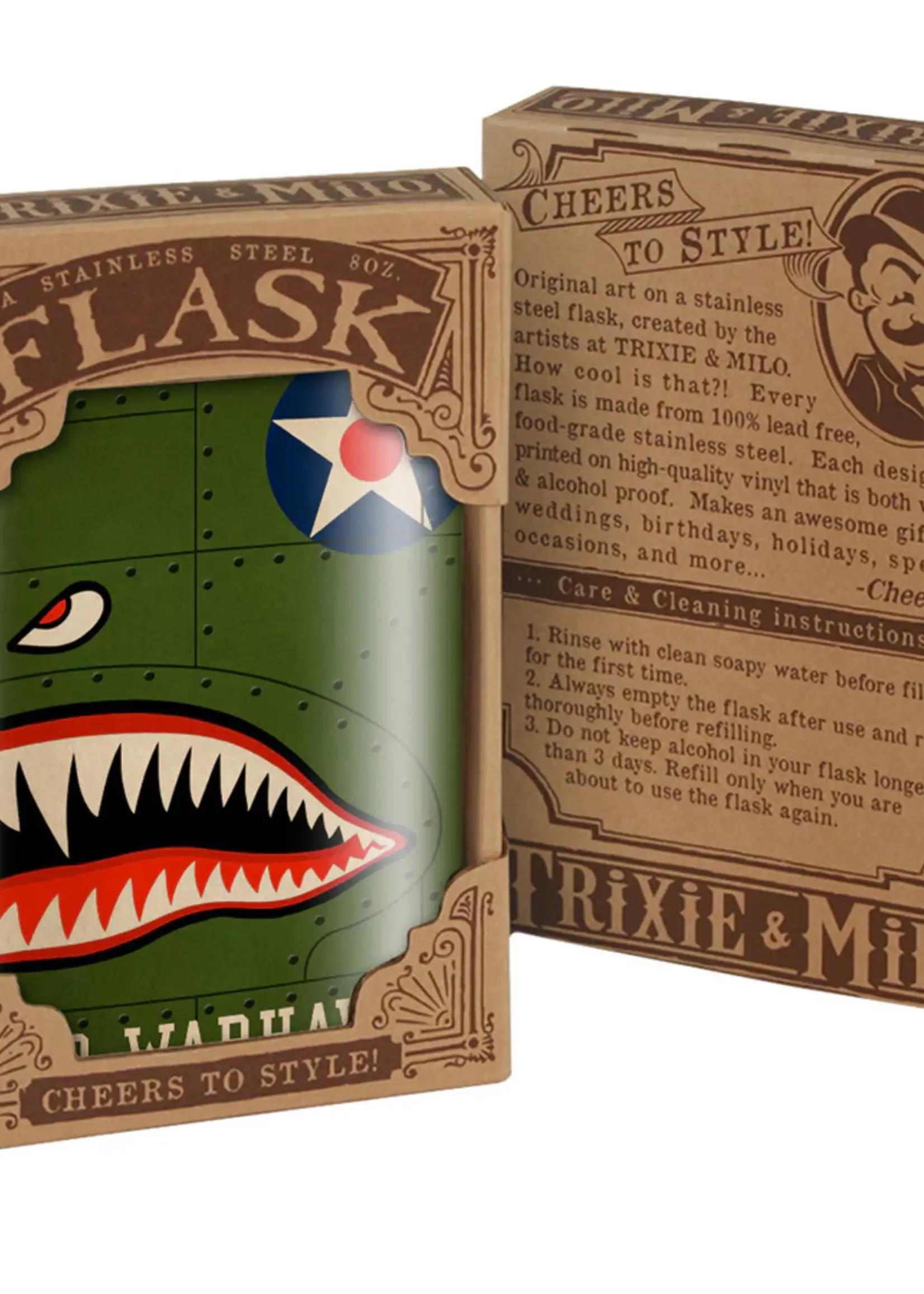 P-40 Warhawk Flask