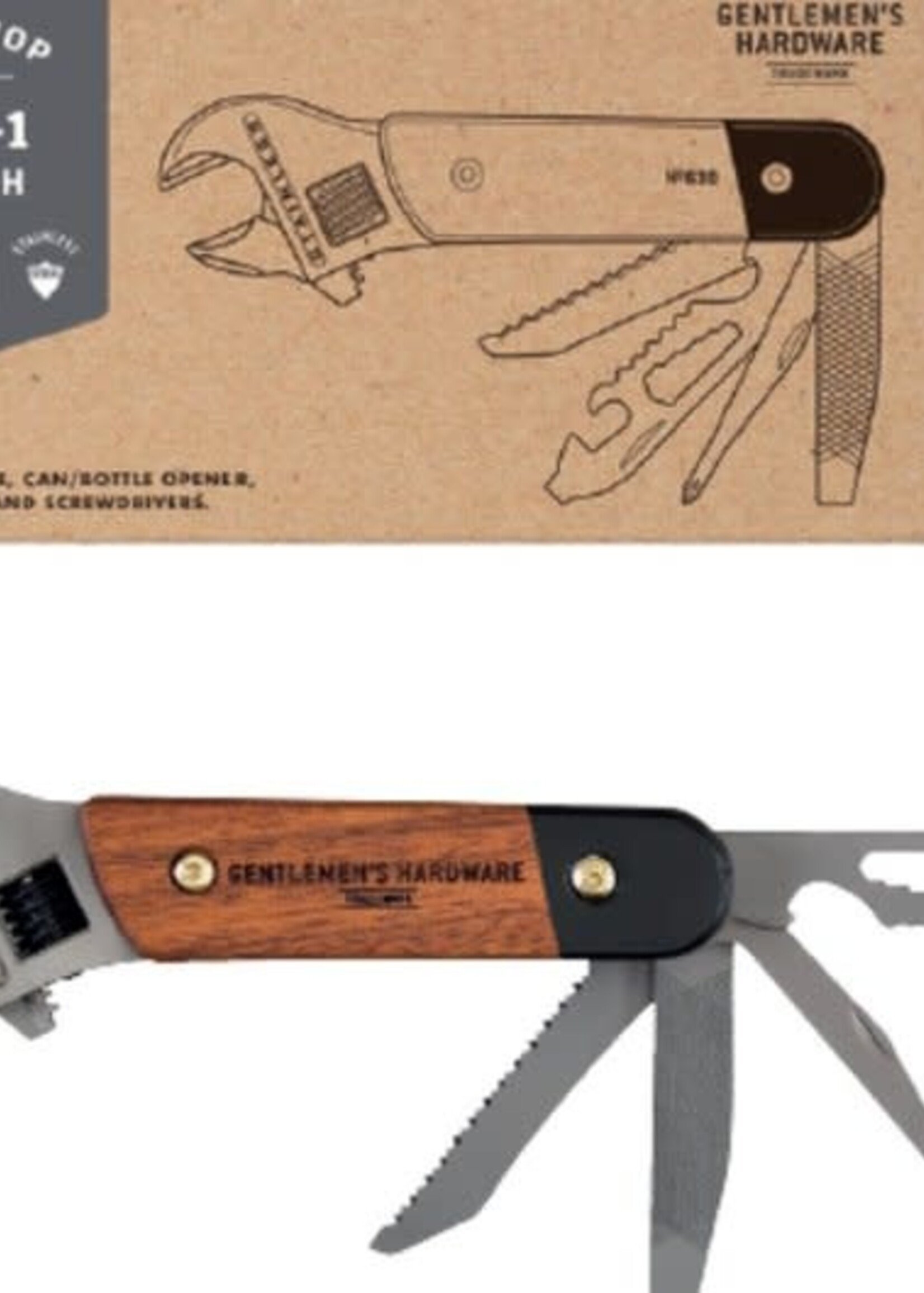 Gentlemen's Hardware GH Wrench Multi Tool