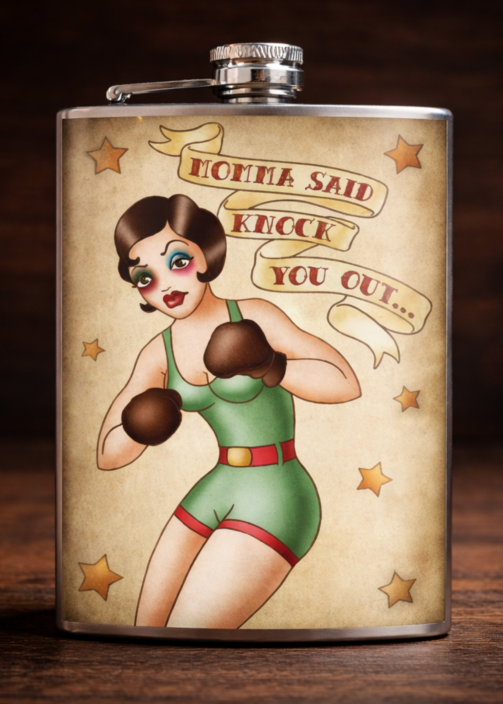 Knock Out Flask