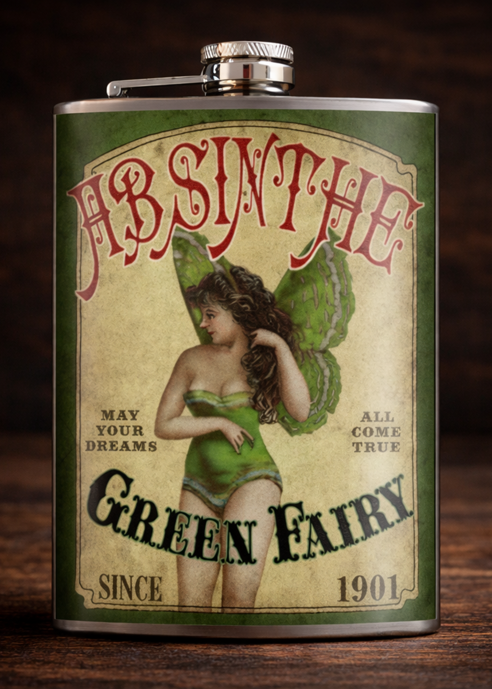 Absinthe Fairy Flask