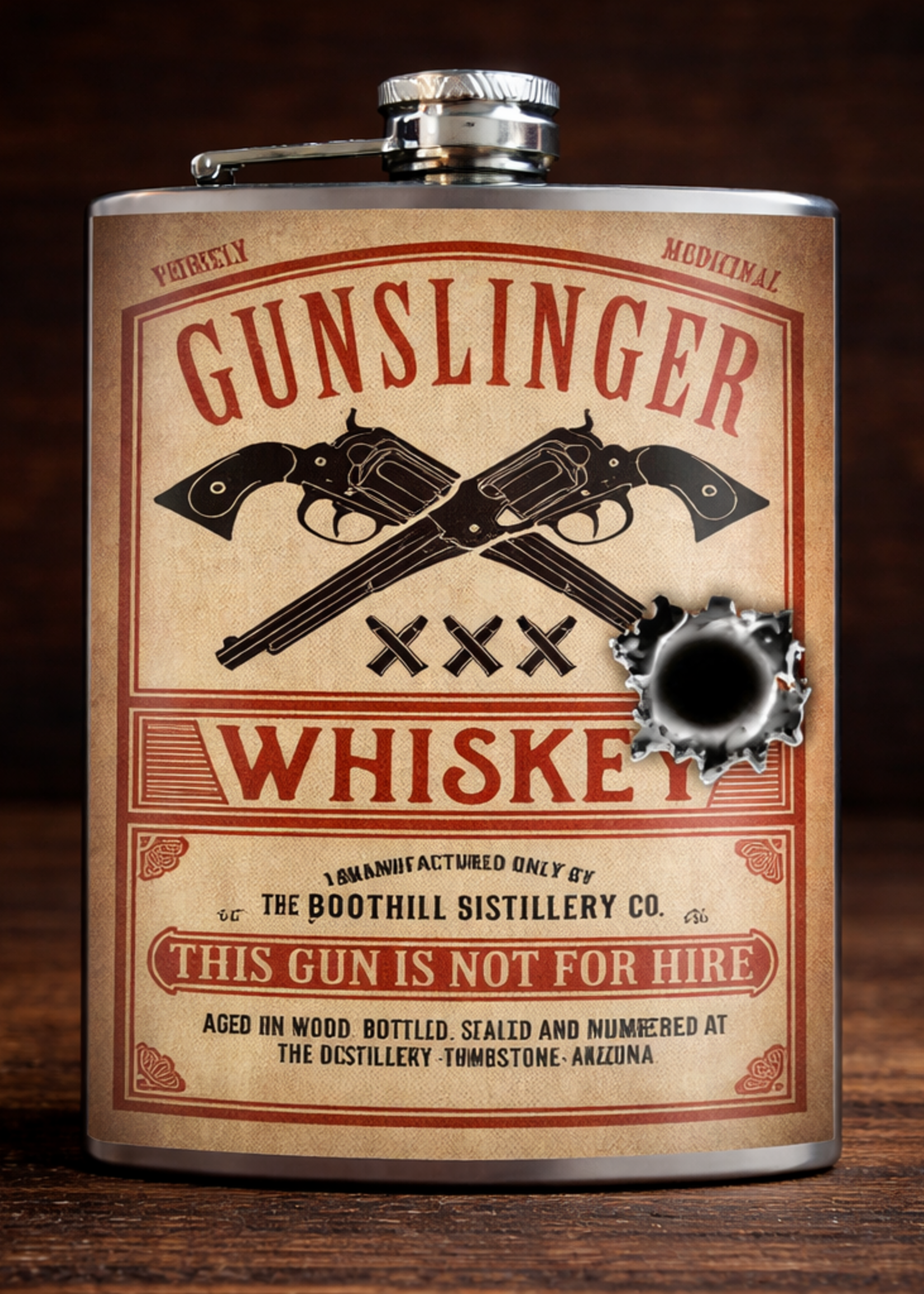 Gunslinger Flask