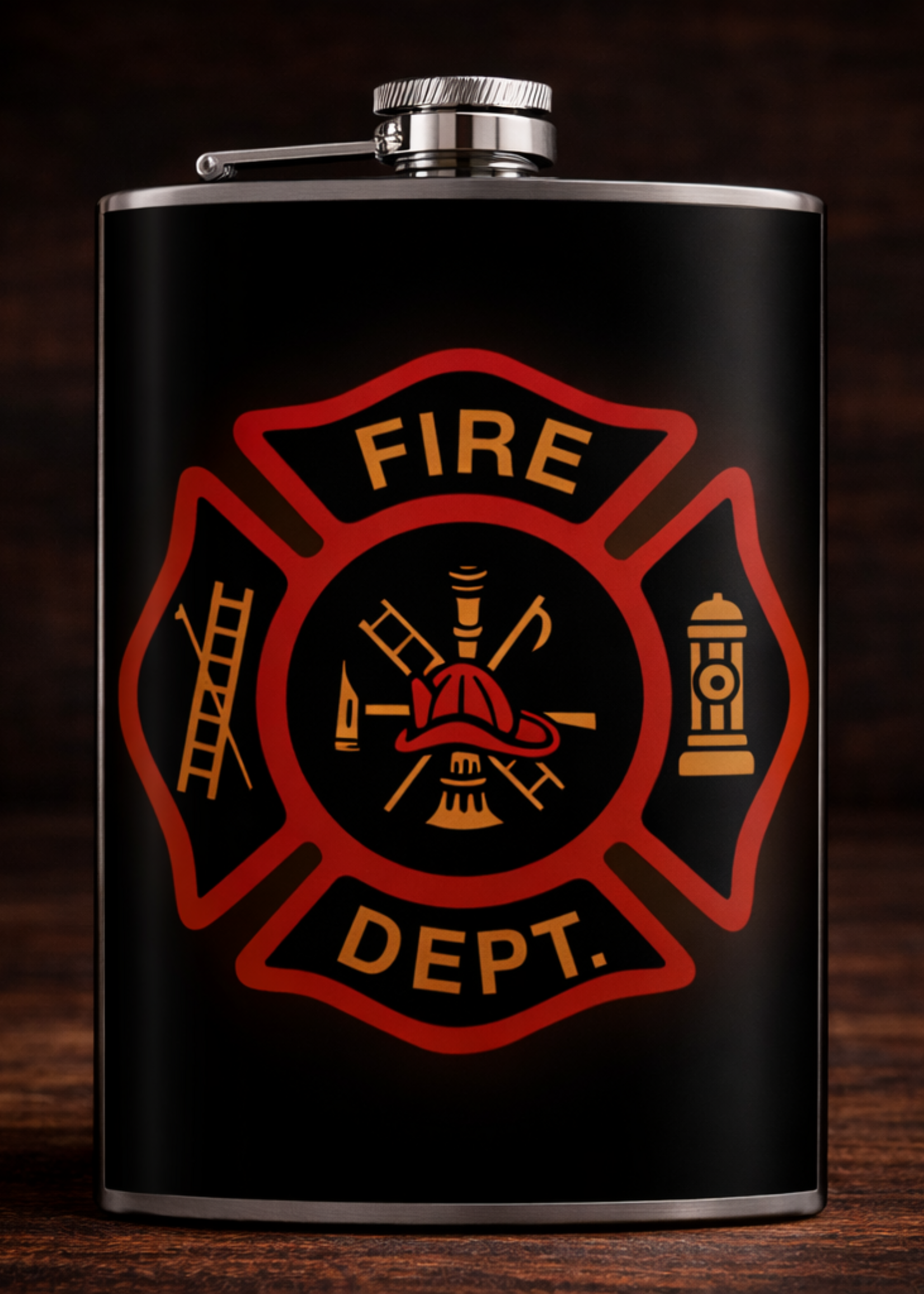 Fire Dept Flask