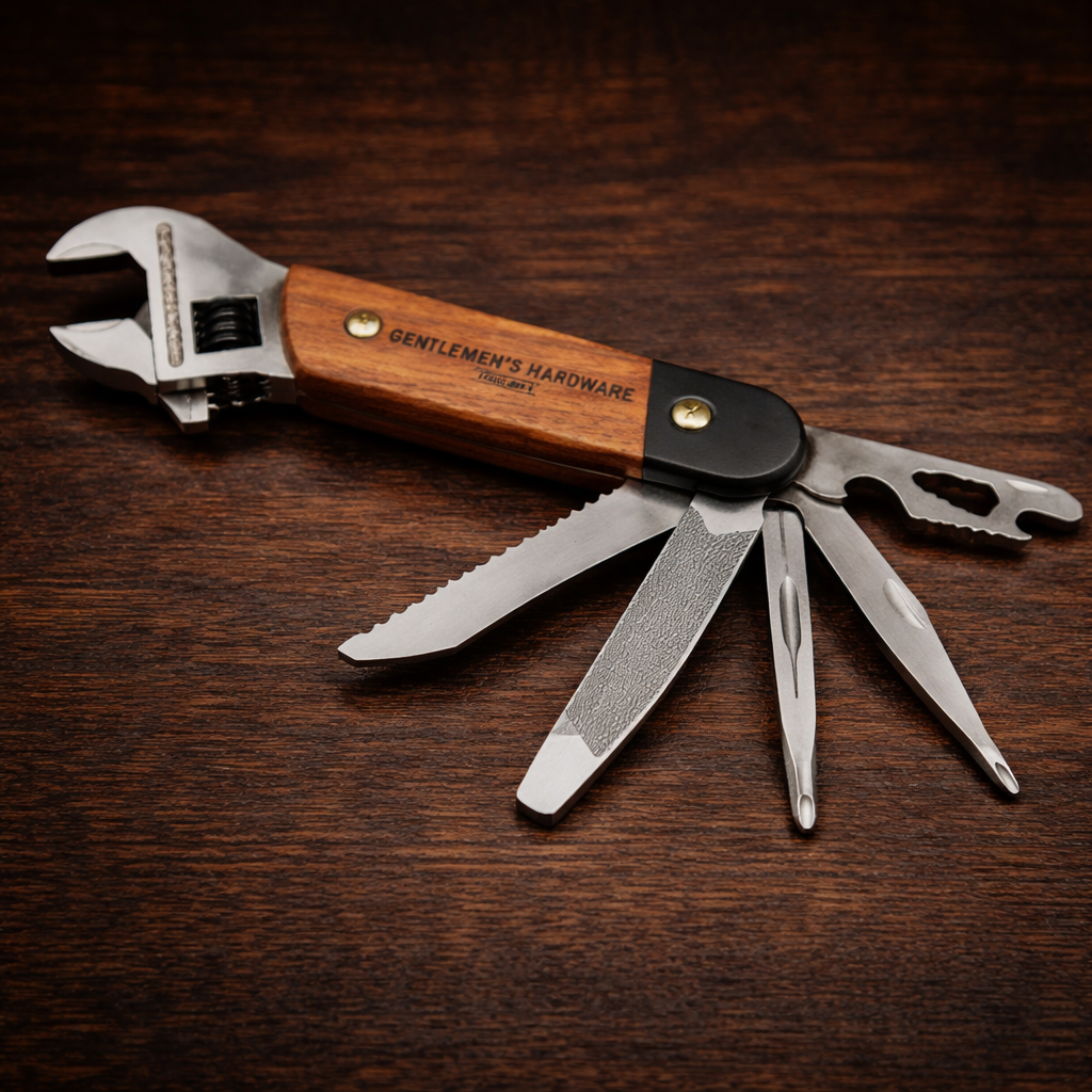 Gentlemen’s Hardware 9-in-1 Multi Tool Wrench | Pocket Tool Gift - The ...