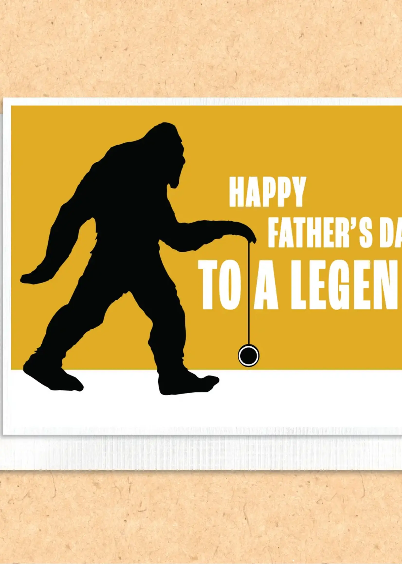 Funny Sasquatch Bigfoot Birthday Card