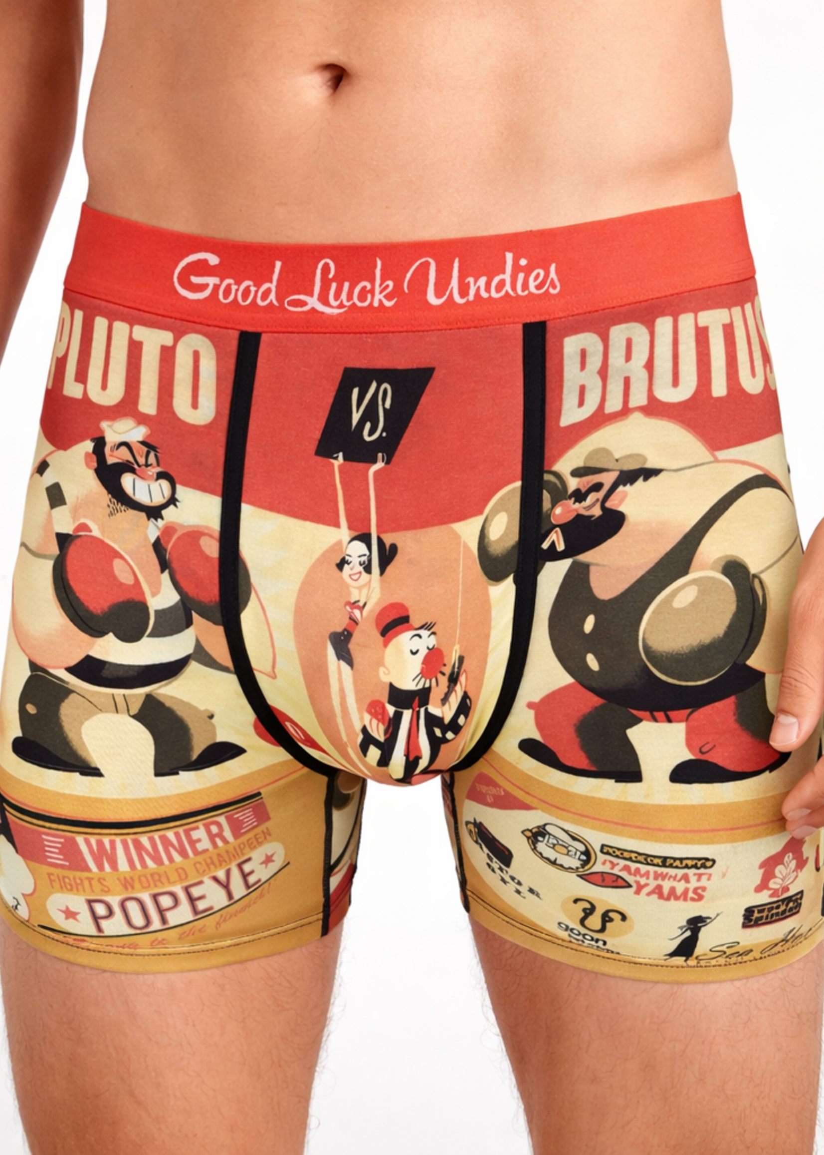 Popeye Boxer Brief Underwear