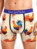 Men's Rooster Boxer Brief Underwear