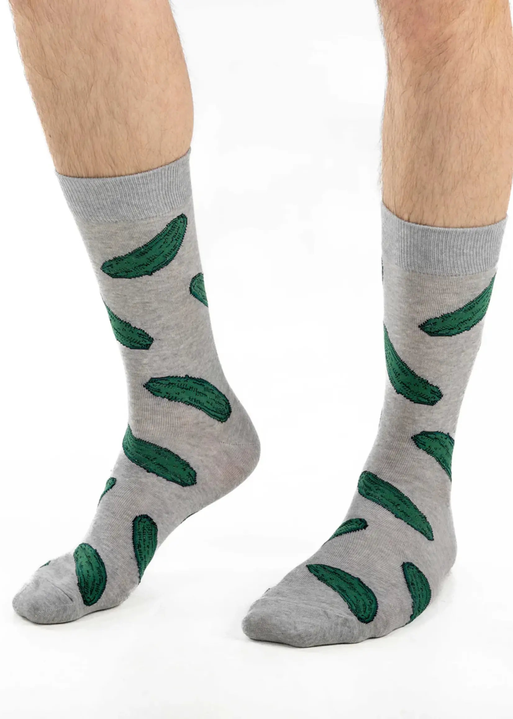 Men's Pickle Socks (dk green)