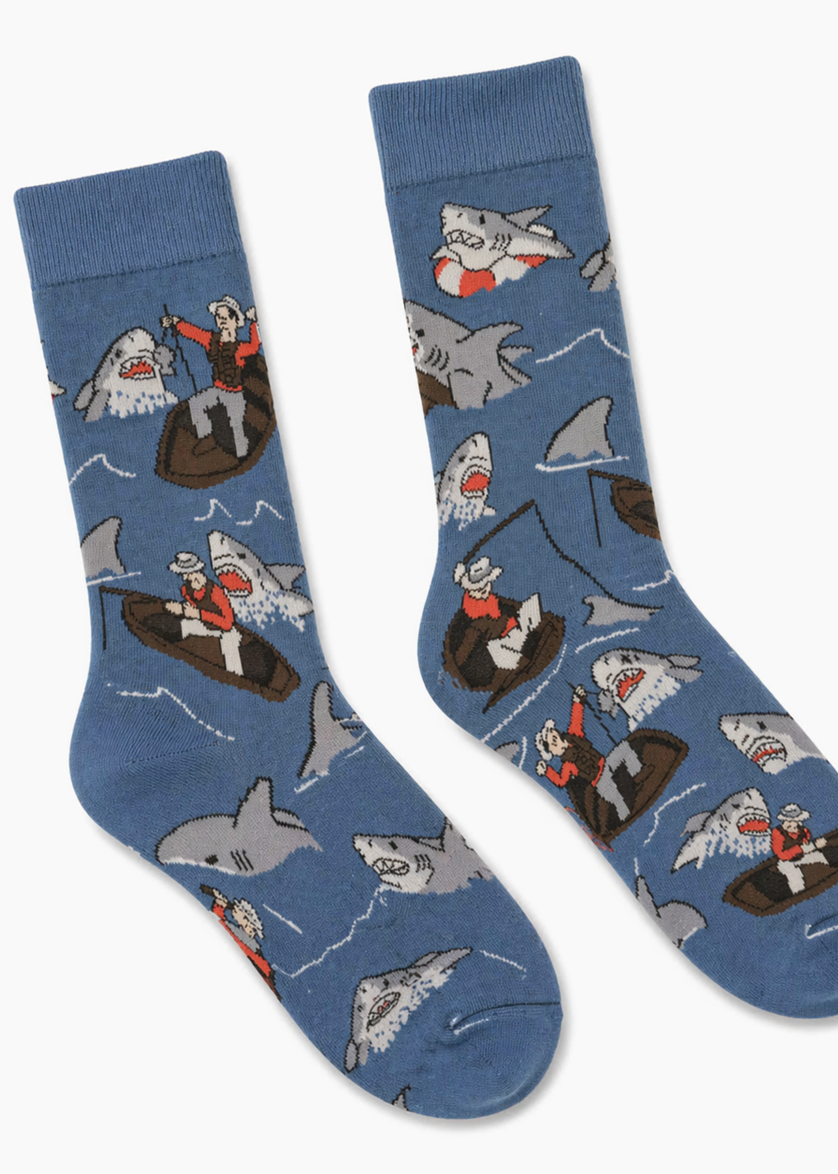 Men's Sharks vs Fishermen Socks