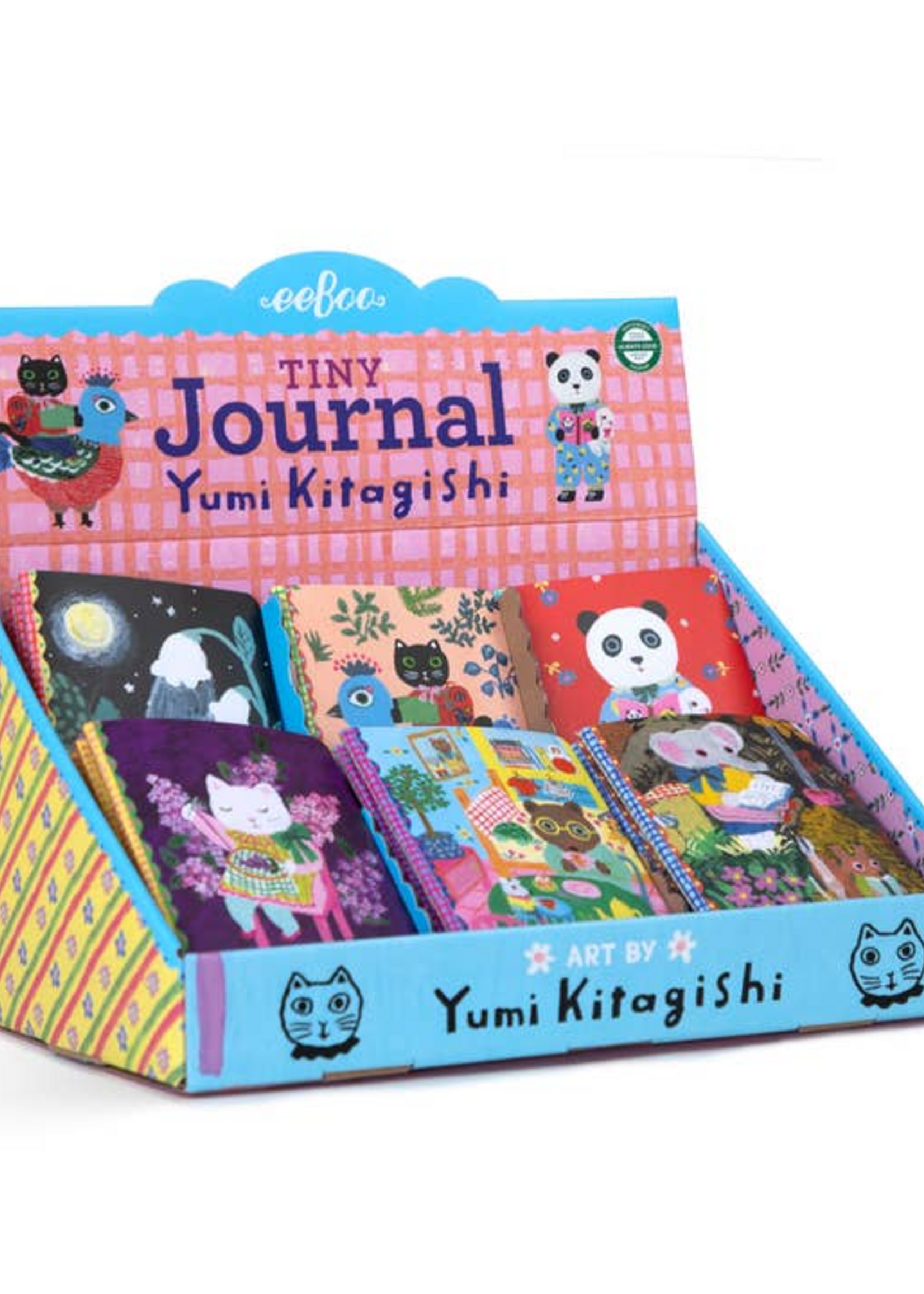 eeBoo Yumi Kitagishi Tiny Journal Asstd