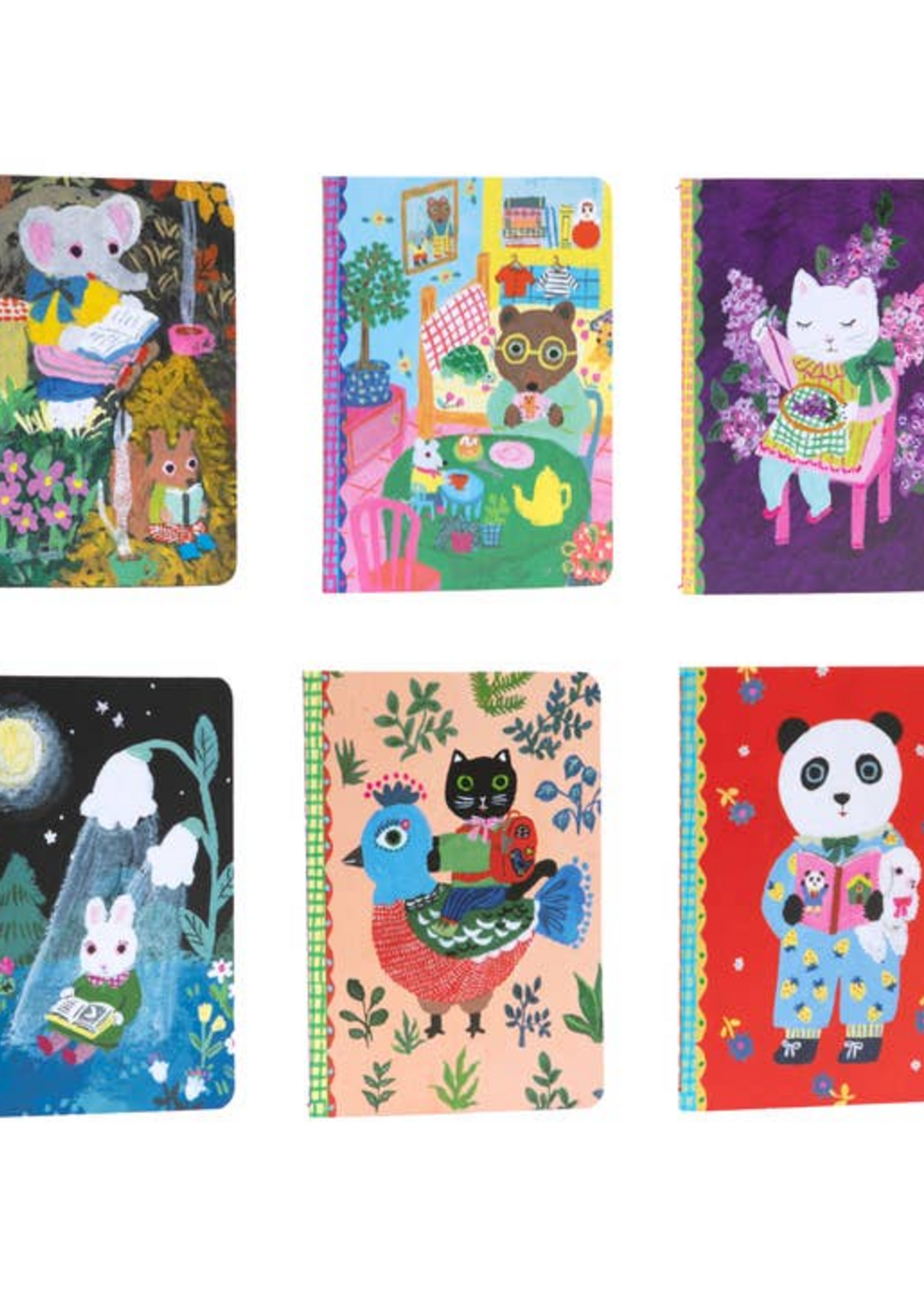 eeBoo Yumi Kitagishi Tiny Journal Asstd