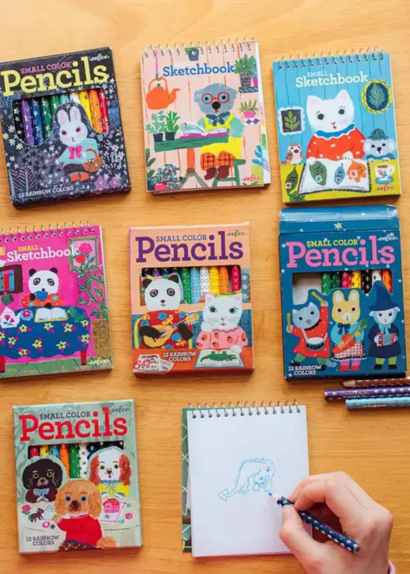 eeBoo Yumi Kitagishi Tiny Sketchbook Asstd