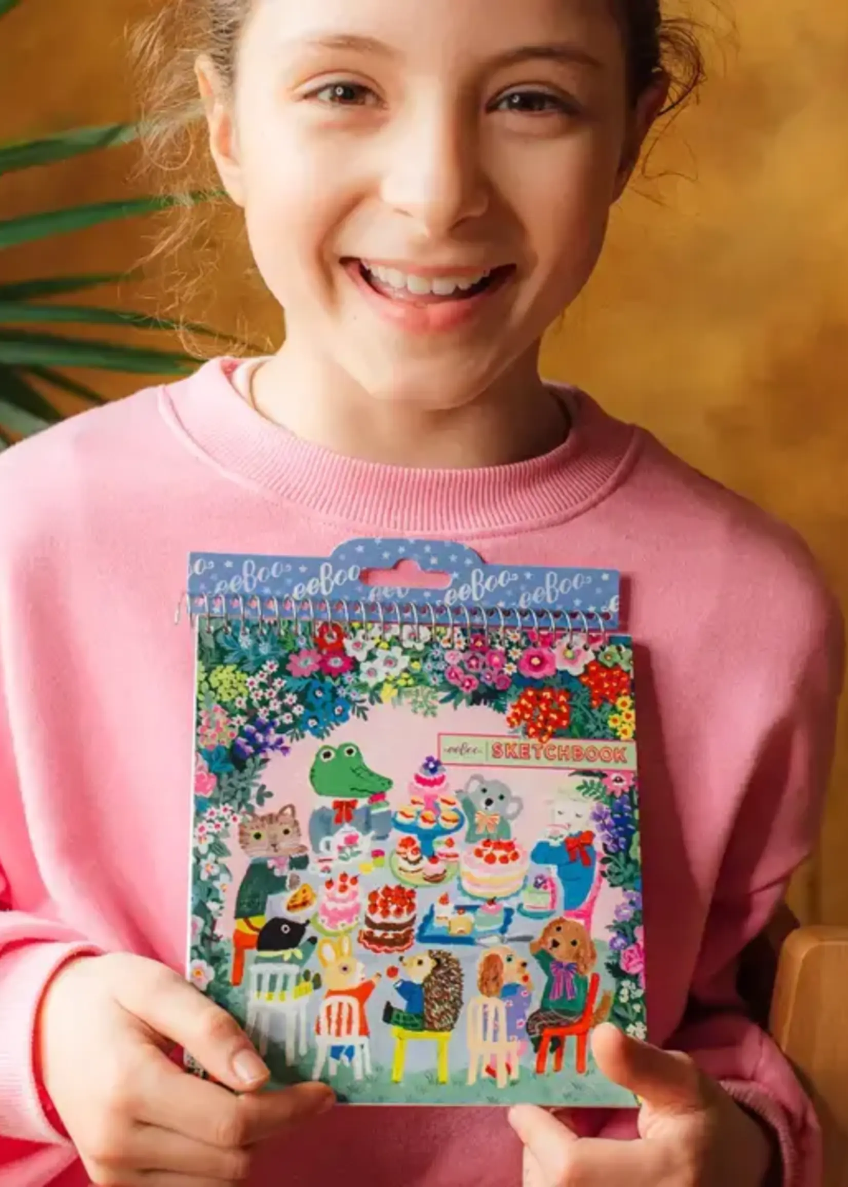 eeBoo Yumi Kitagishi Sweet Celebration Square Sketchbook