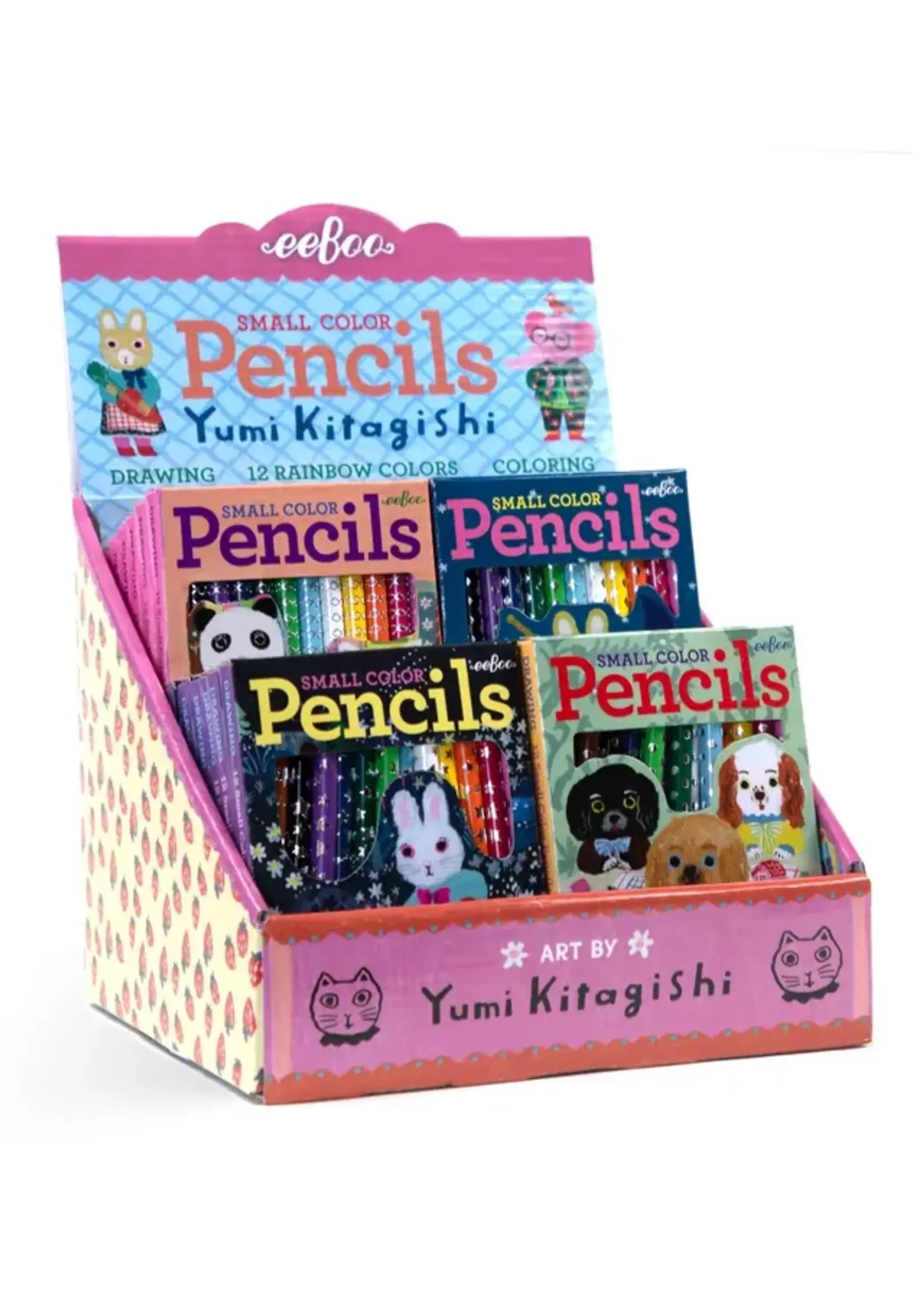 eeBoo Yumi Kitagishi Small Colored Pencils