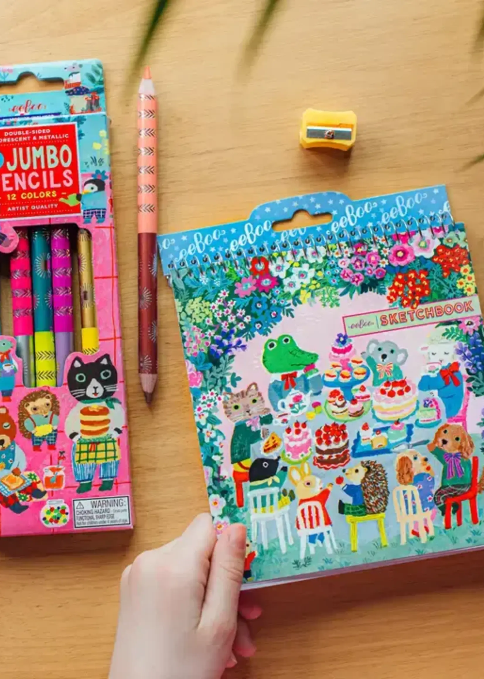 eeBoo Yumi Kitagishi Small Colored Pencils