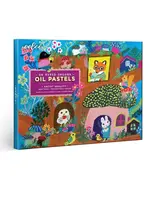 eeBoo Yumi Kitagishi  36 Oil Pastel Set